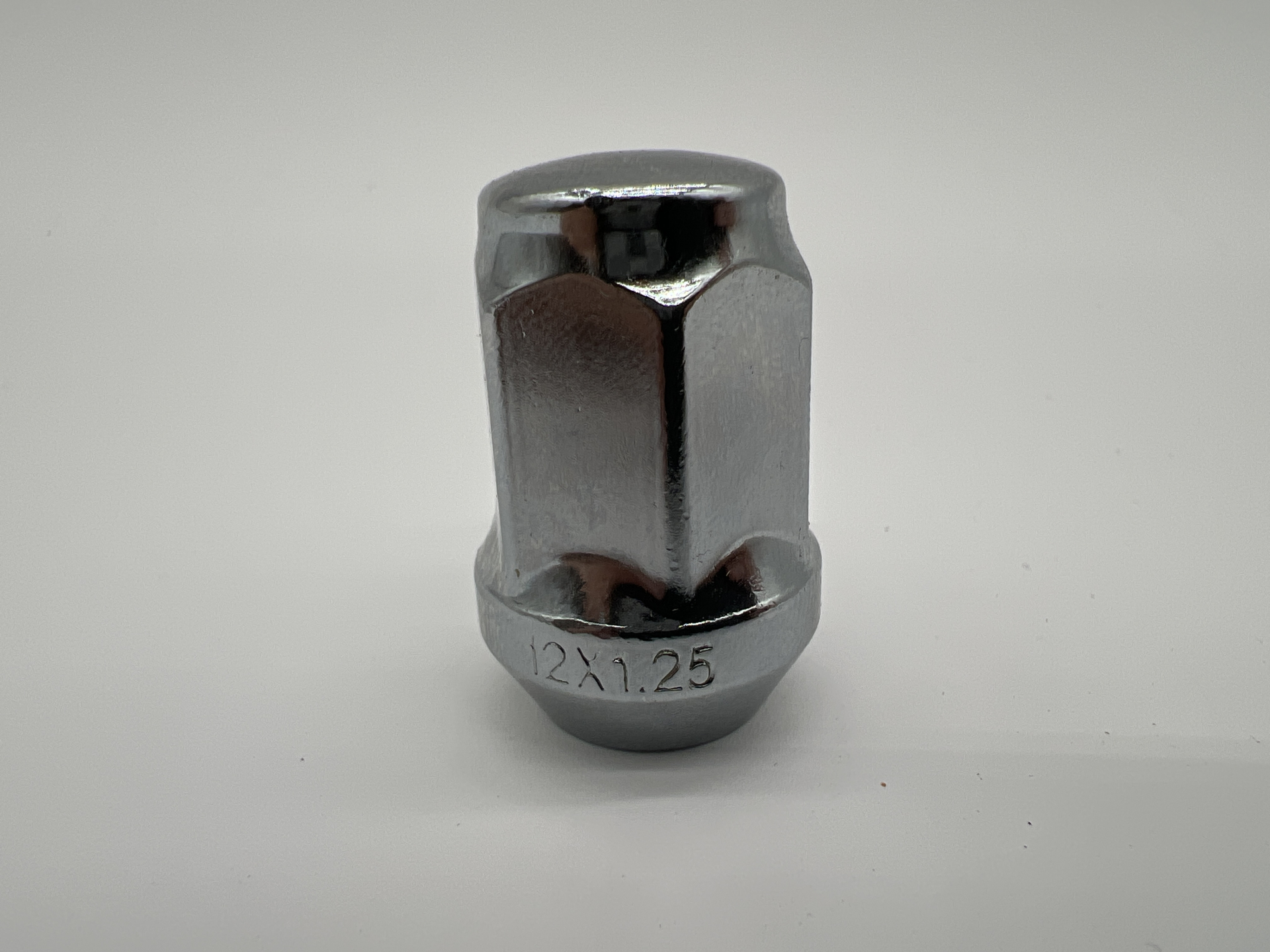 Ecrou de roue chromé 1-2 - Hex 19mm - Cône 60° - L35mm N4-Offroad