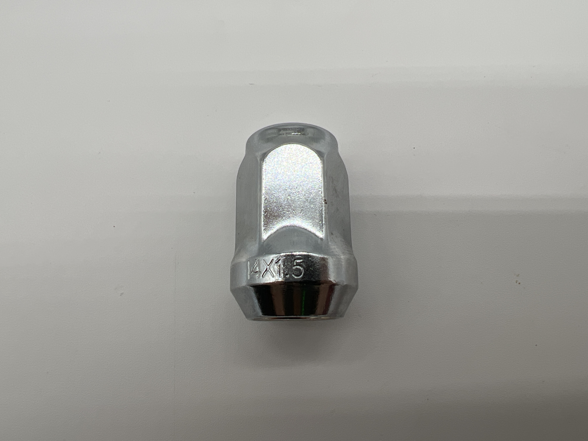 Ecrou de roue chromé 14x150 - Hex 19mm - Cône 60° - L35mm N4-Offroad