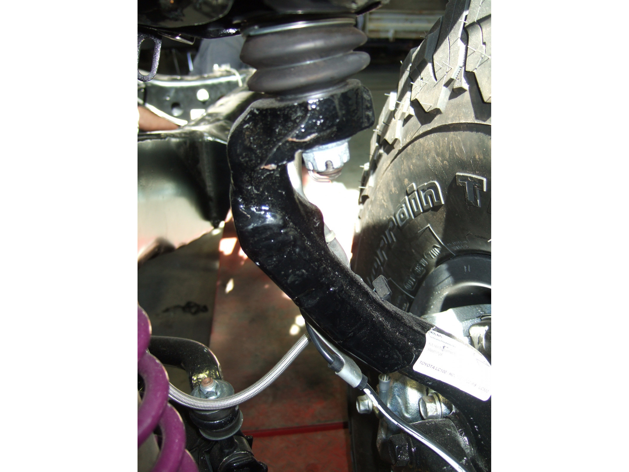 Kit de renforts de fuses avant souder pour Toyota Land Cruiser HDJ100 N4-Offroad – Image 2