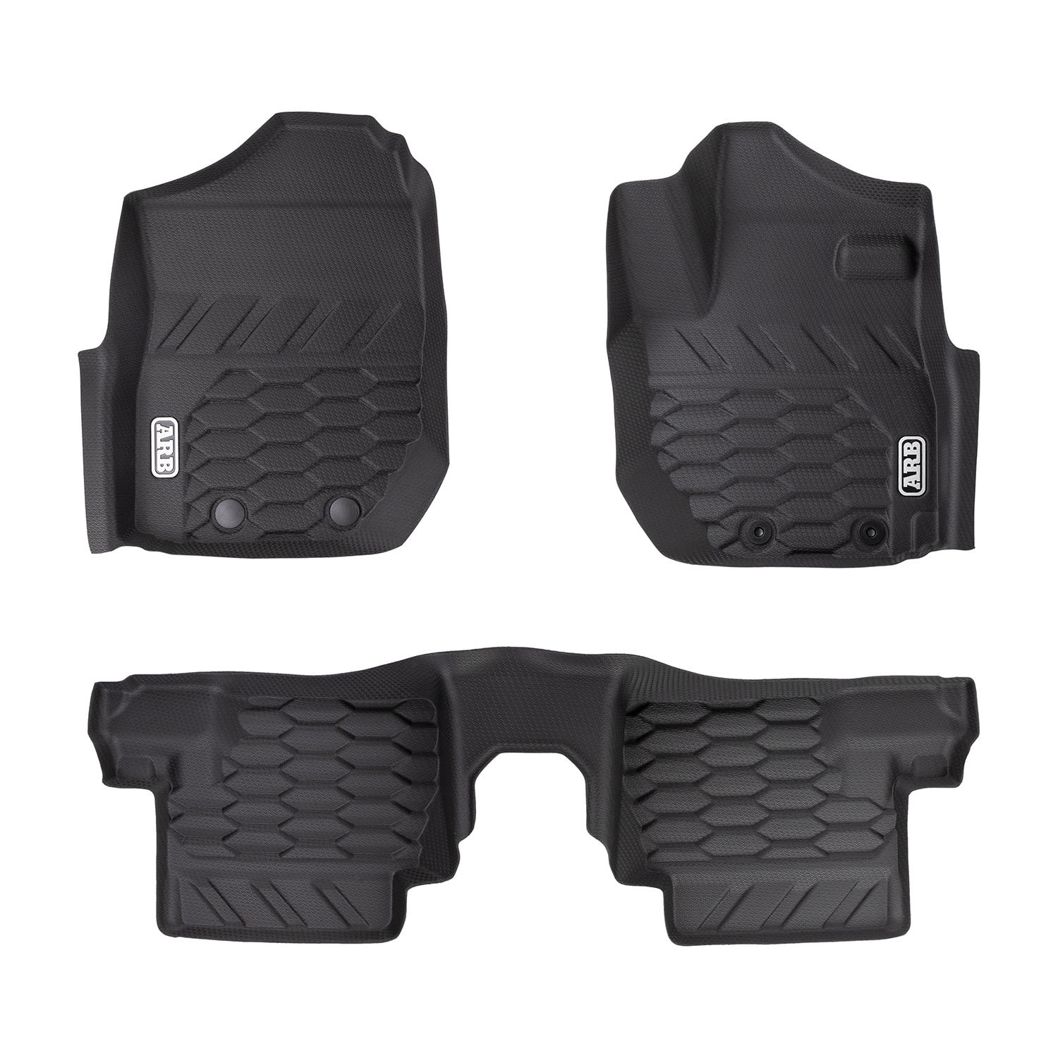 FLOOR MATS FRONT AND REAR SUITS JIMNY 18+ AUTO ONLY – Image 2