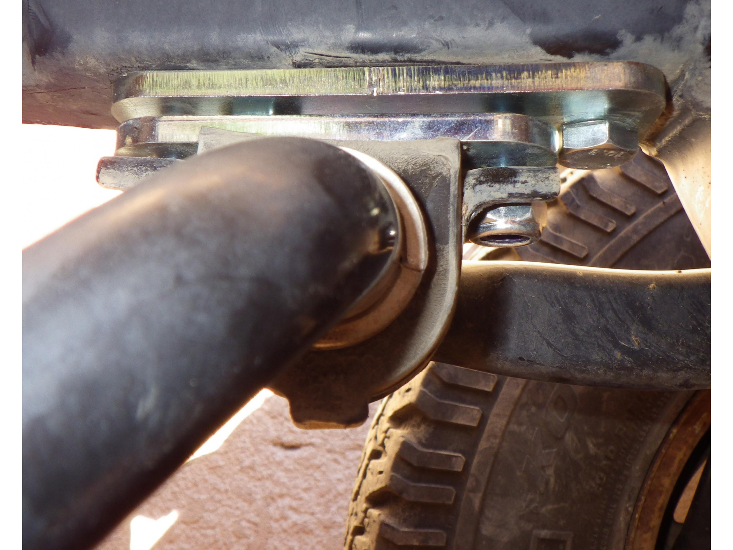 Kit de modification d'ancrage barre stabilisatrice avant pour Toyota KDJ120 N4-Offroad – Image 4