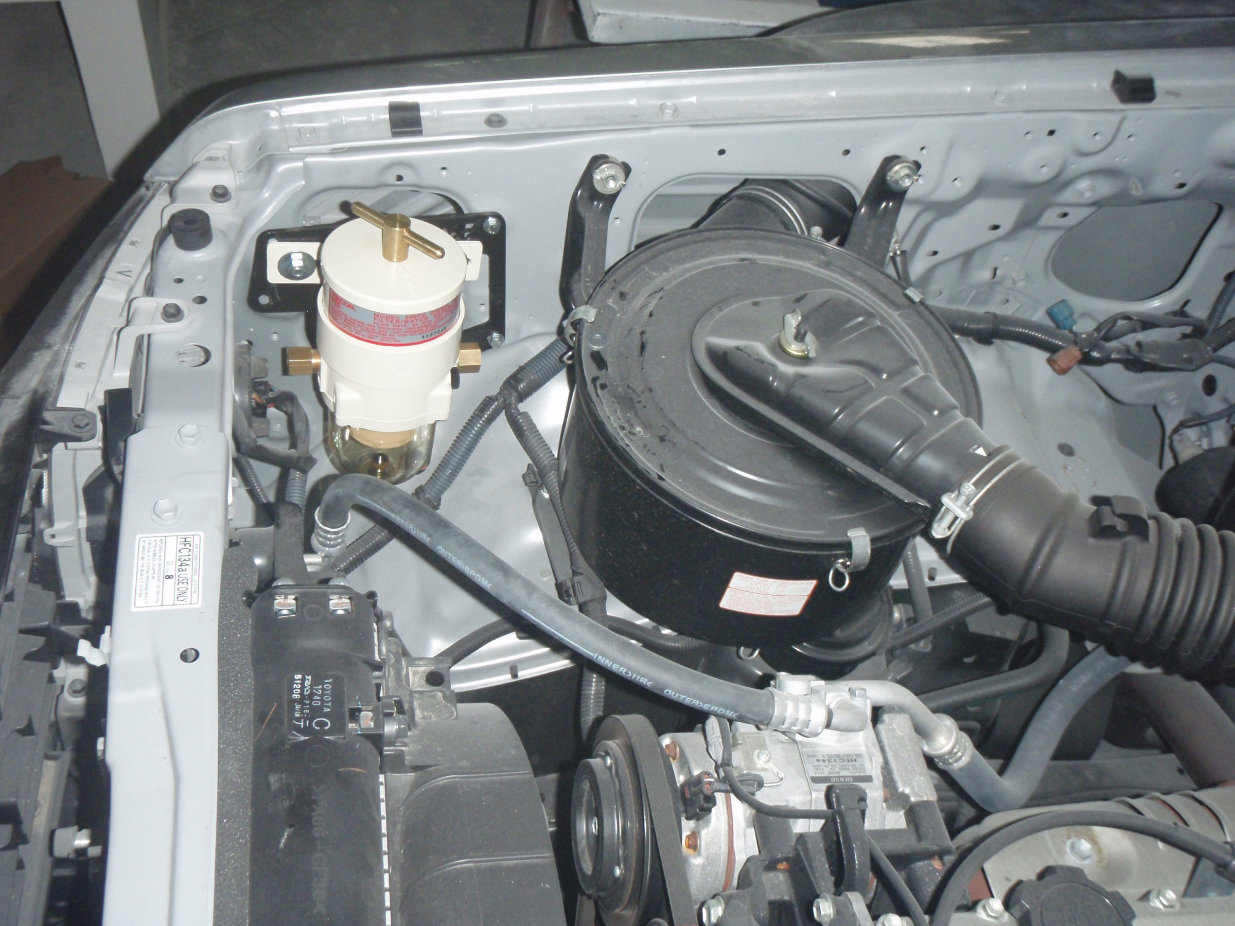 Kit de montage préfiltre Racor 500FG pour Toyota du BJ71 au HZJ78 N4-Offroad – Image 2