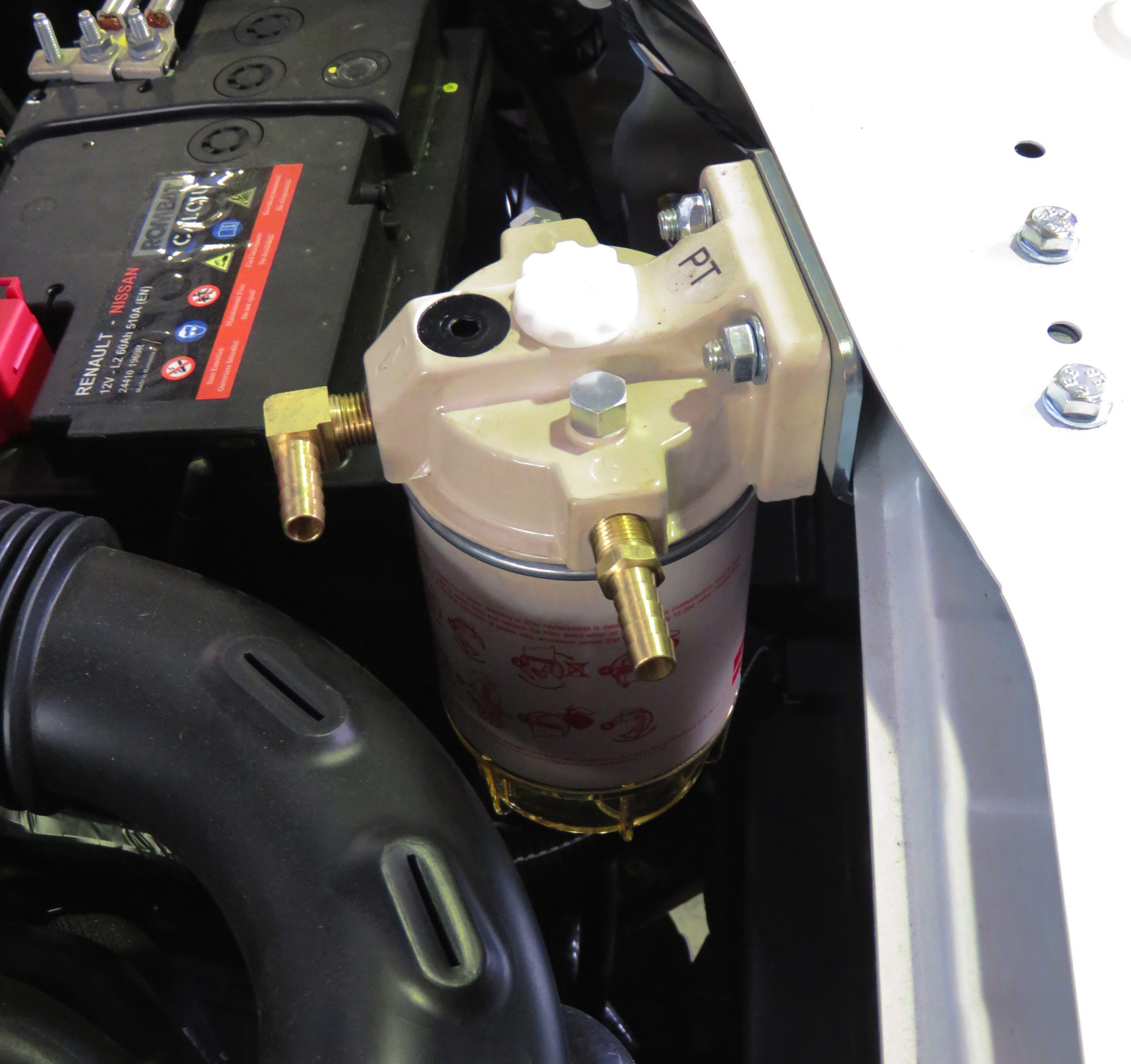 Kit de montage préfiltre Racor pour Dacia Duster II 1.5Dci N4-Offroad – Image 2