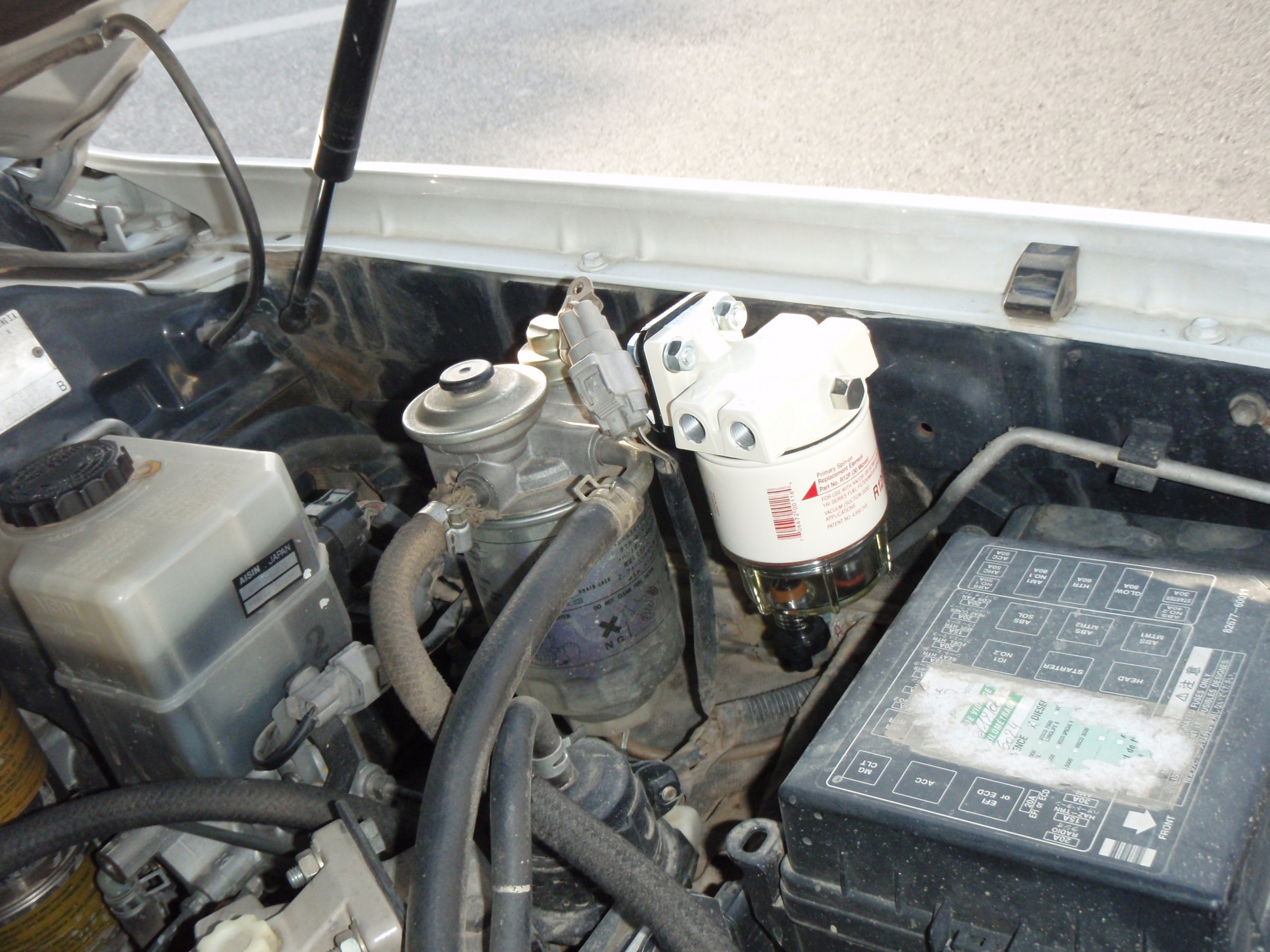 Kit de montage préfiltre Racor pour Toyota HDJ100 HZJ105 N4-Offroad – Image 2