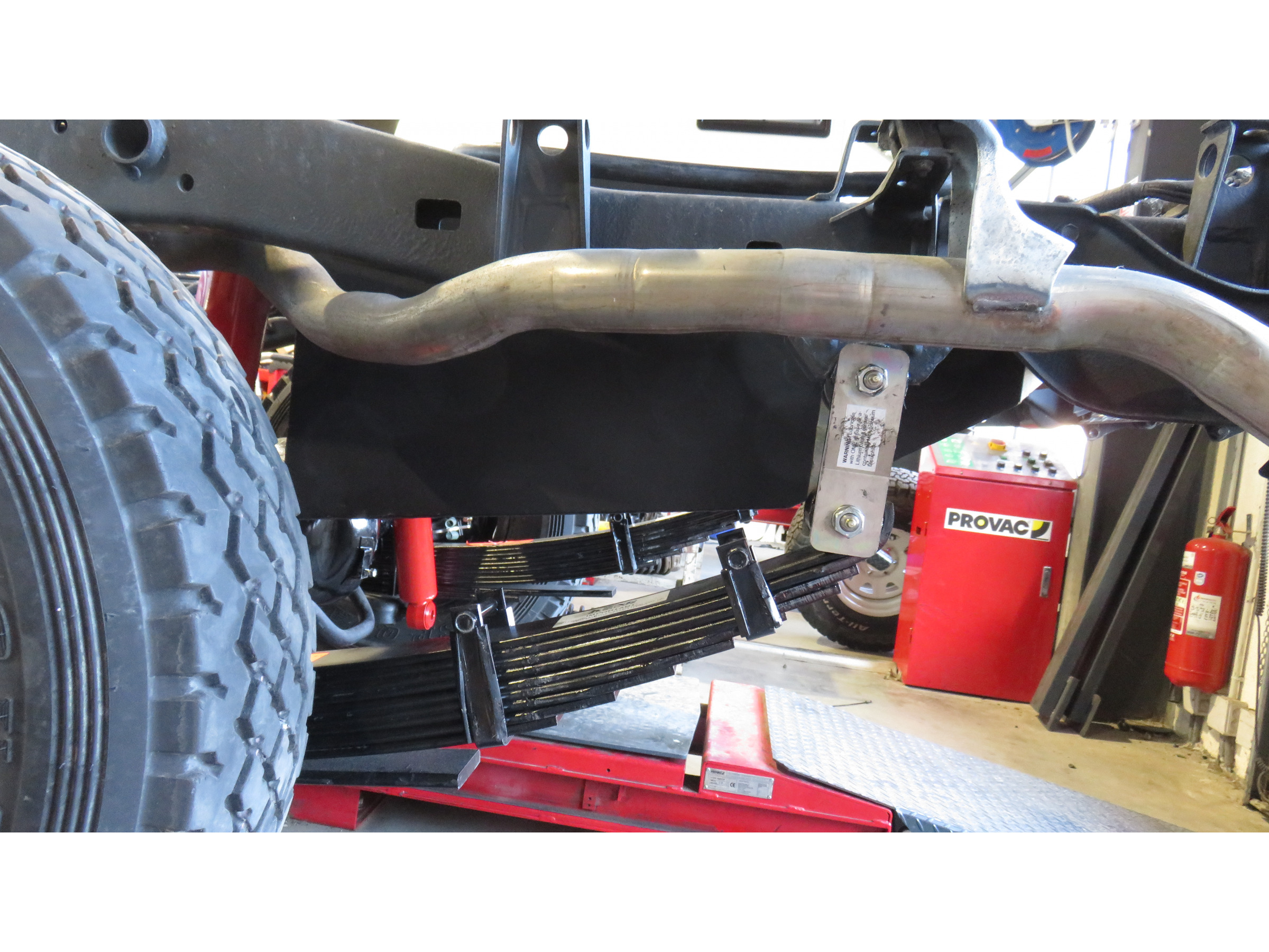 Réservoir supplémentaire auxiliaire inox 160L Toyota HZJ78 et HZJ79 simple cabine N4-Offroad – Image 2