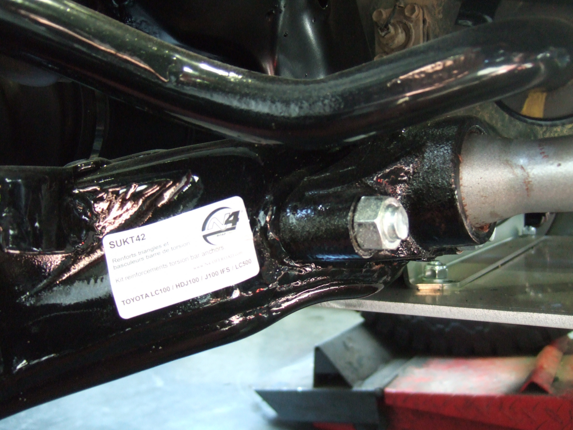 Kit de renforts de basculeurs et triangles  souder pour Toyota Land Cruiser HDJ100 N4-Offroad – Image 3