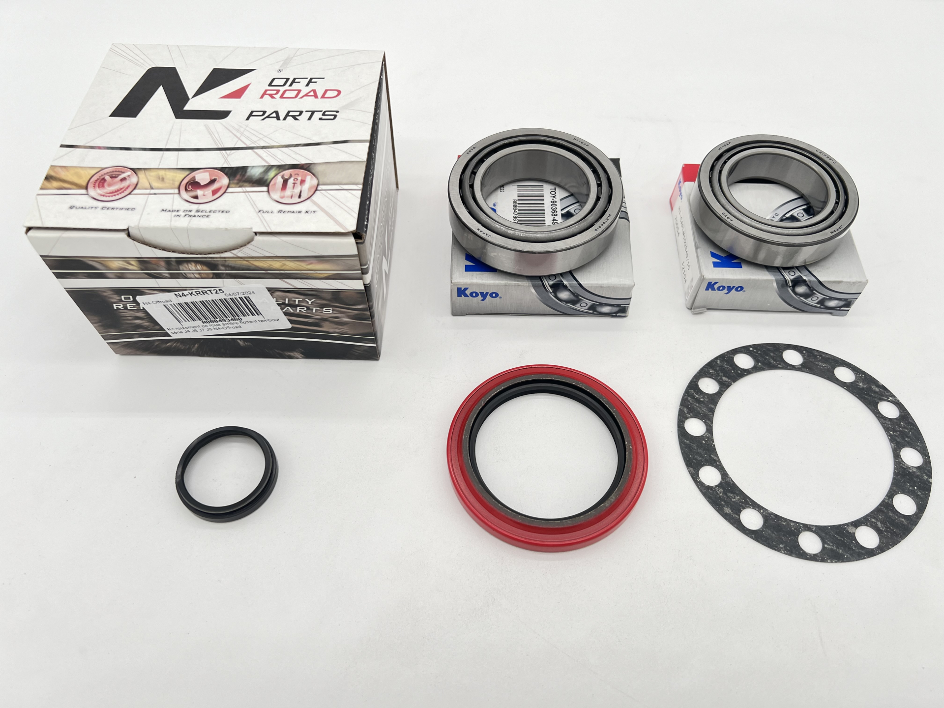 Kit roulement de roue arrière flottant tambour série J4 J6 J7 J8 N4-Offroad – Image 2