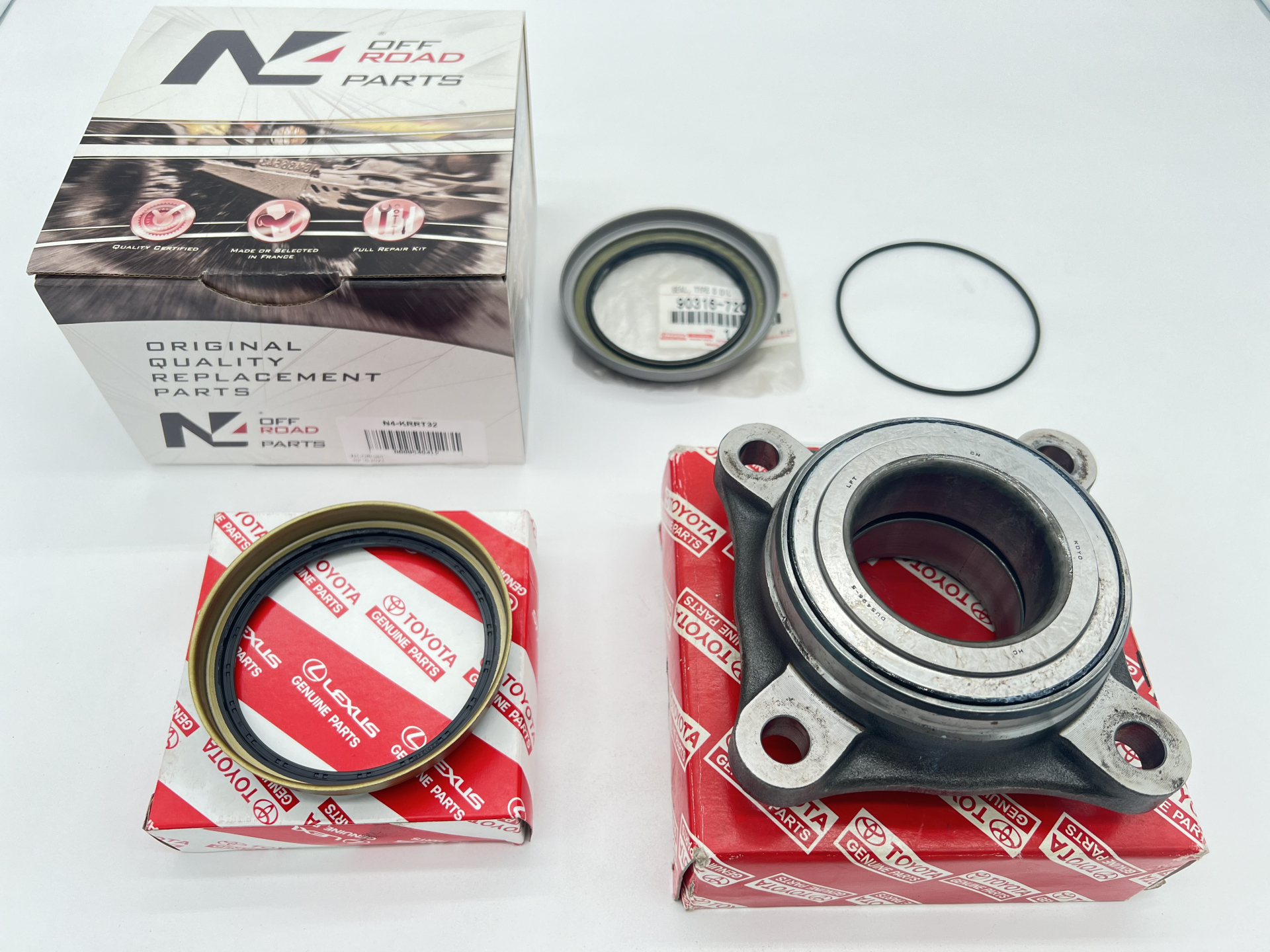 Kit roulement de roue avant séries KDJ12 sans ABS et Hilux Vigo N4-Offroad – Image 2