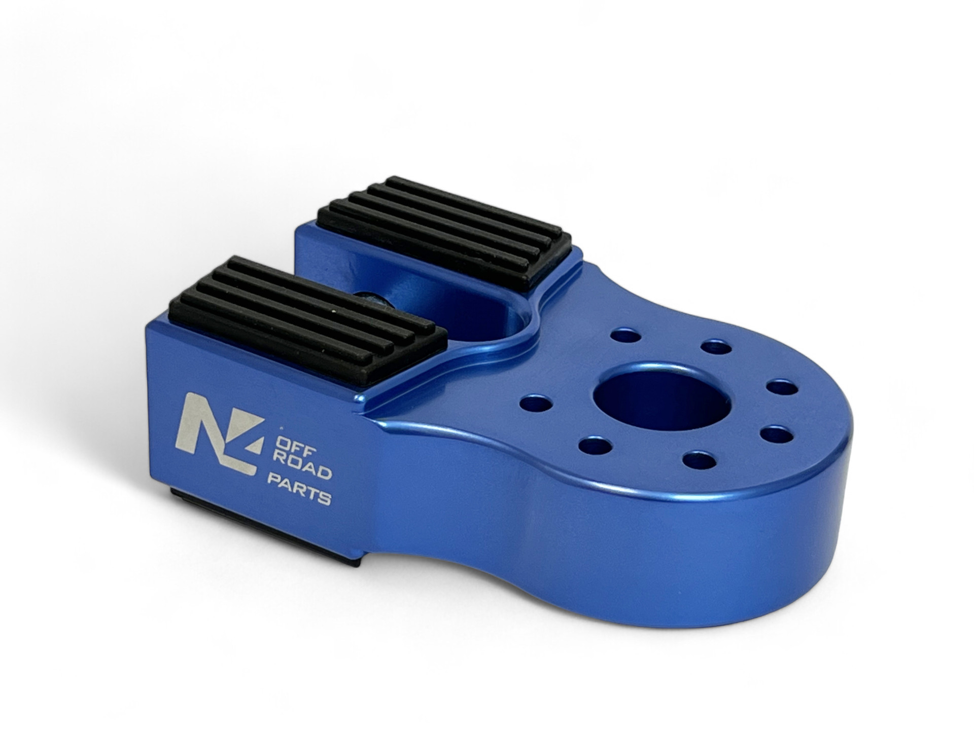 Arrêt de corde 10T en aluminium anodisé bleu pour fixation manille N4-Offroad – Image 2