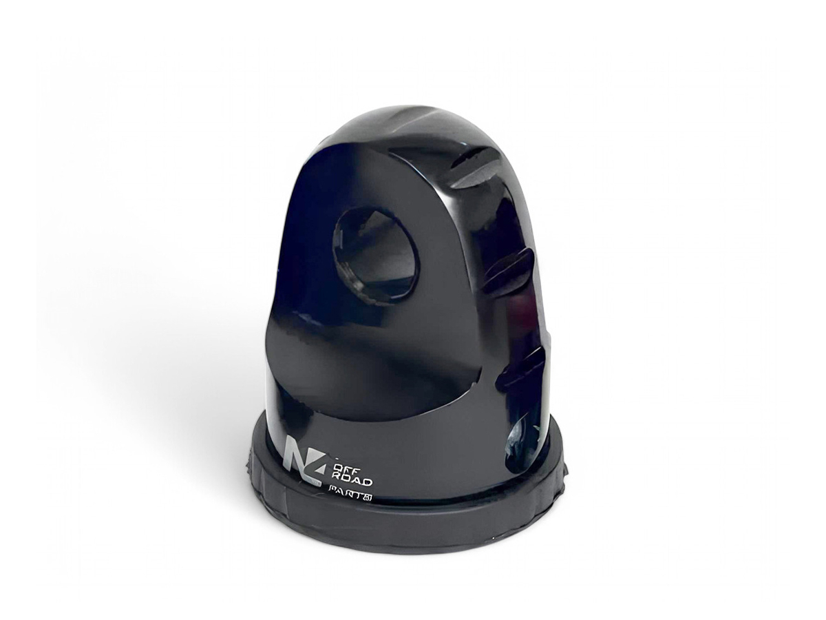 Arrêt de corde 8T en aluminium anodisé noir pour fixation manille N4-Offroad – Image 2