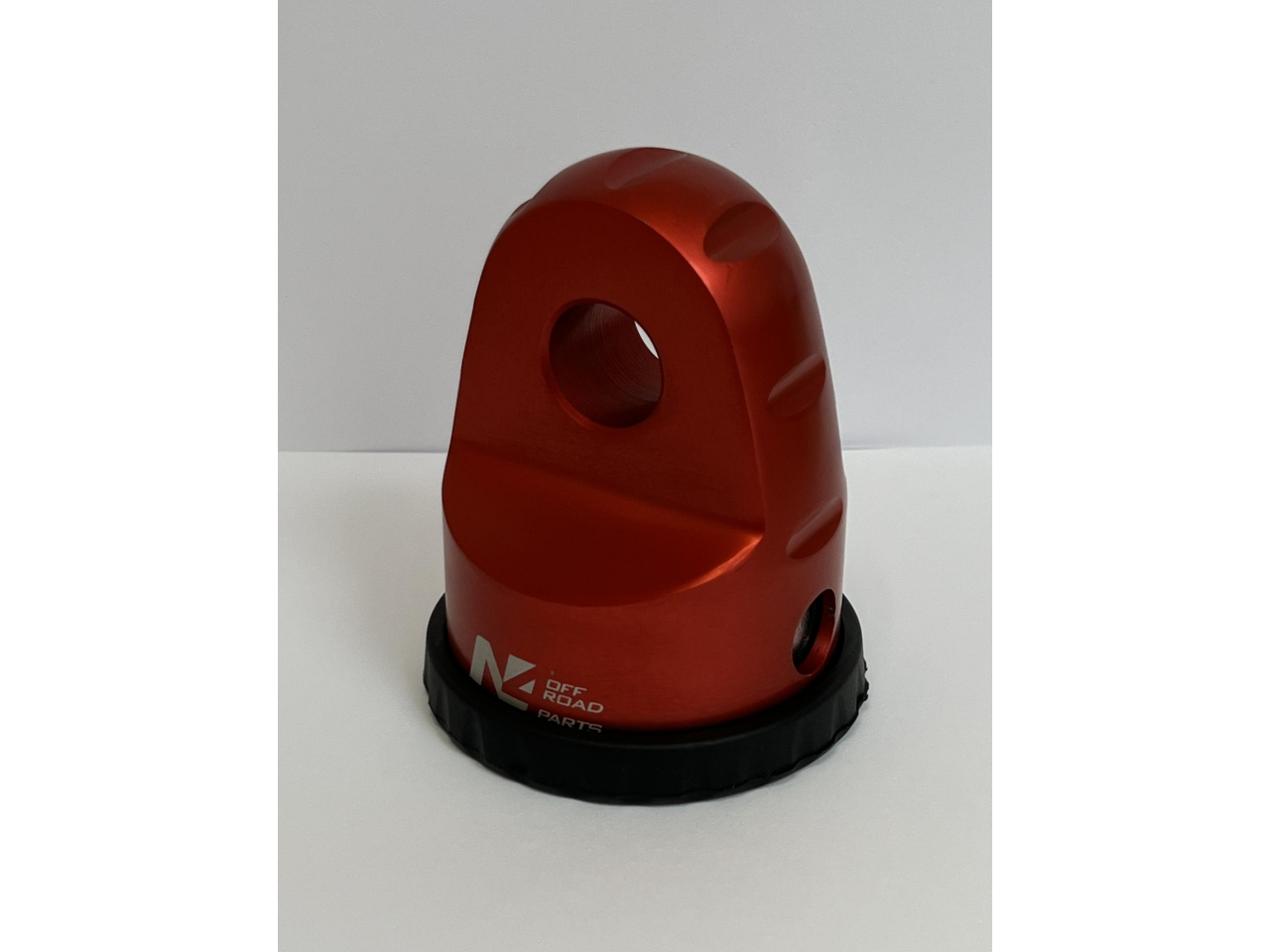 Arrêt de corde 8T en aluminium anodisé rouge pour fixation manille N4-Offroad – Image 2