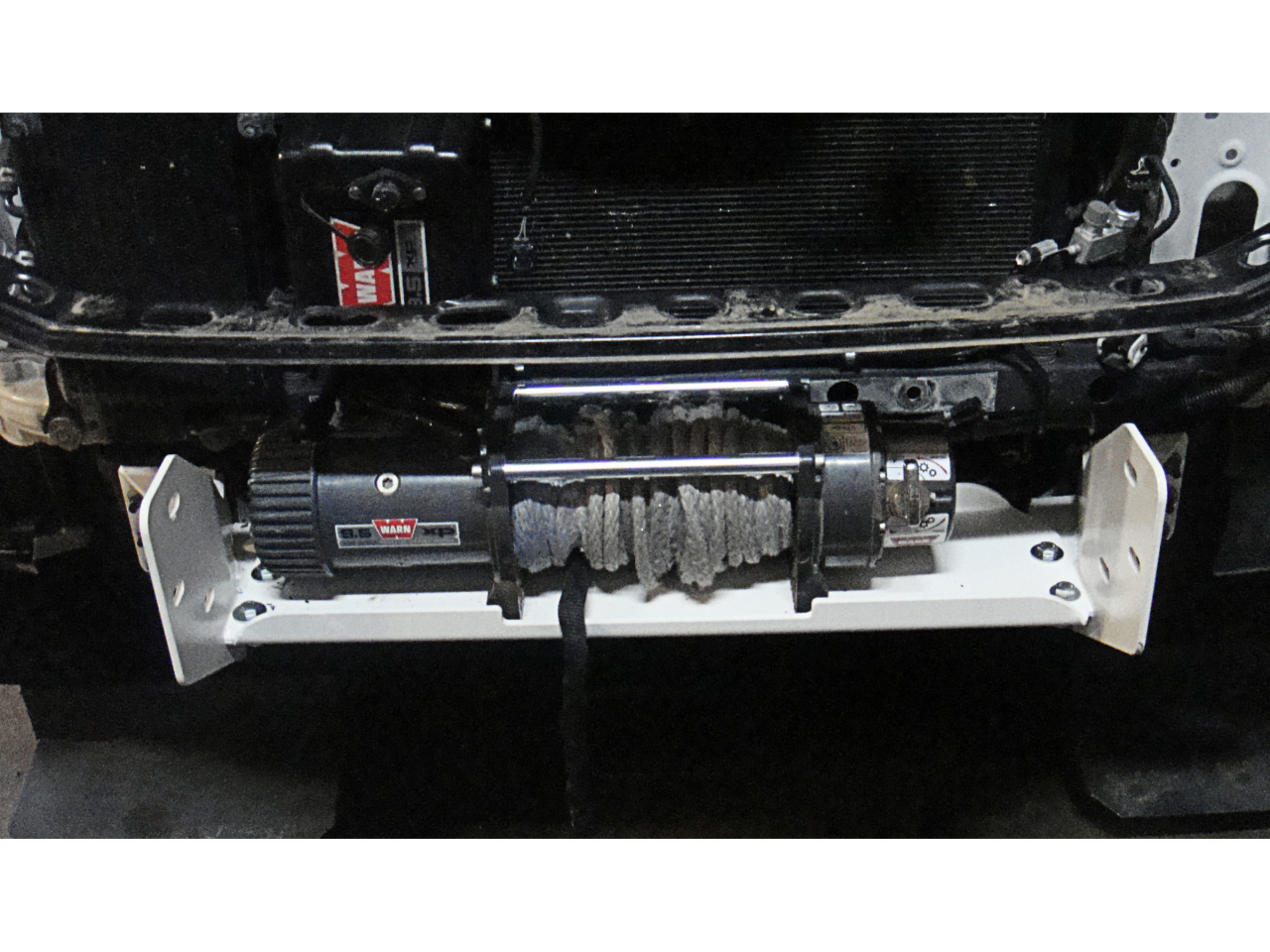 Platine de treuil optionnelle pour pare-chocs acier N4-Offroad – Image 3