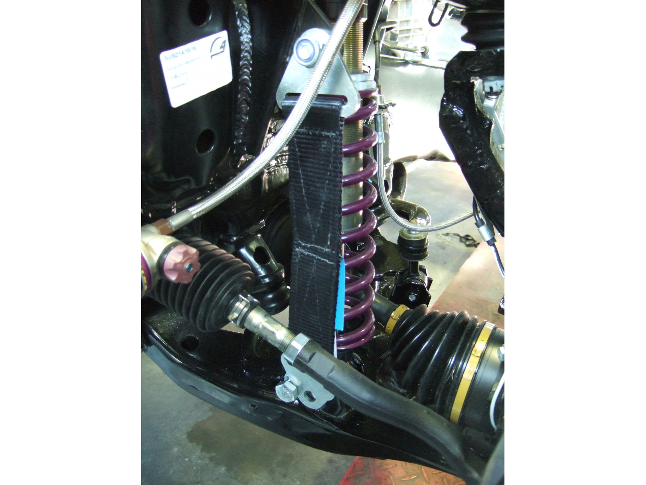 Kit de paire de sangles anti-dbattement  visser 395mm N4-Offroad – Image 3