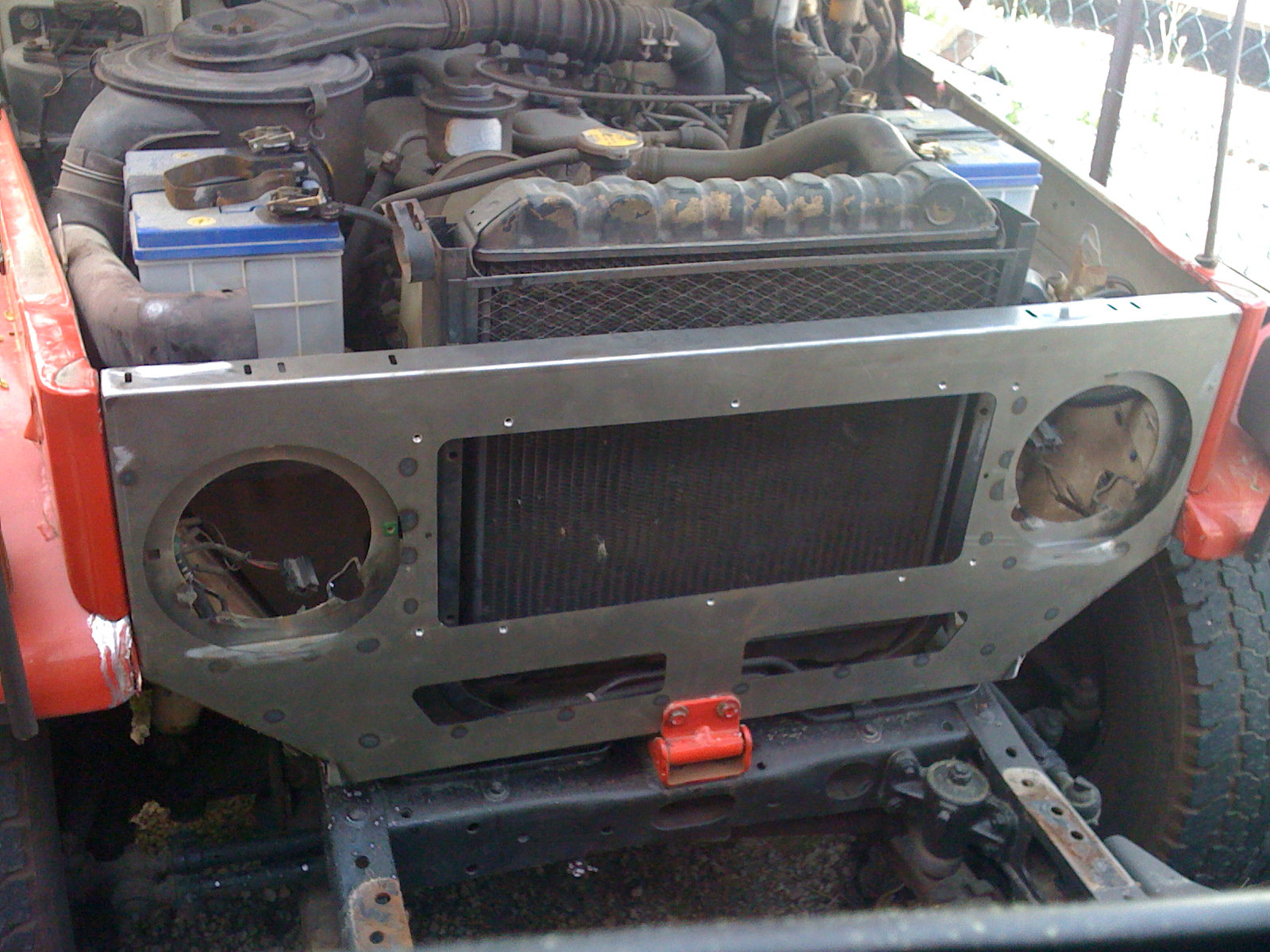 Calandre masque avant en acier J4 N4-Offroad – Image 3