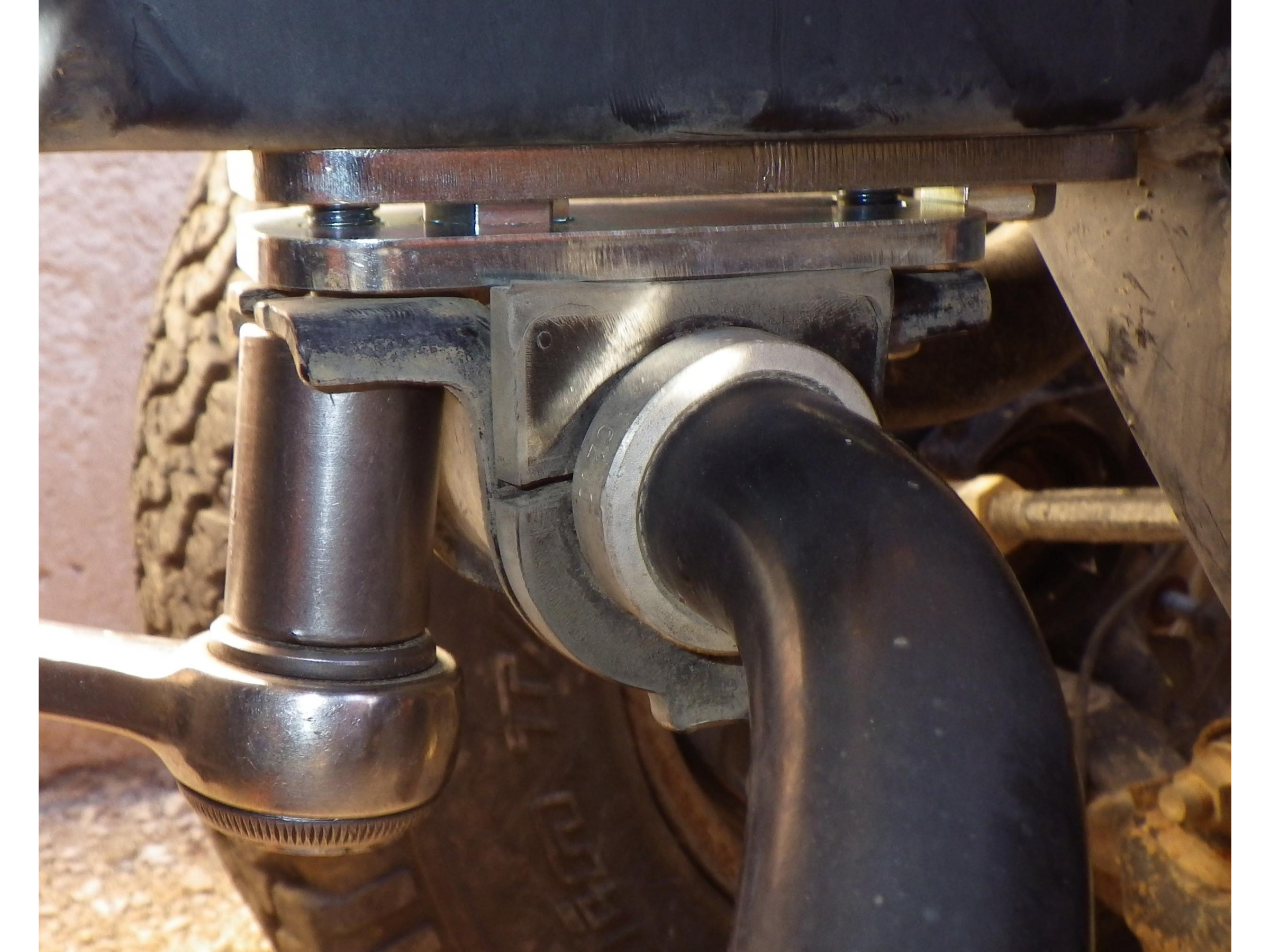 Kit de modification d'ancrage barre stabilisatrice avant pour Toyota KDJ120 N4-Offroad – Image 5