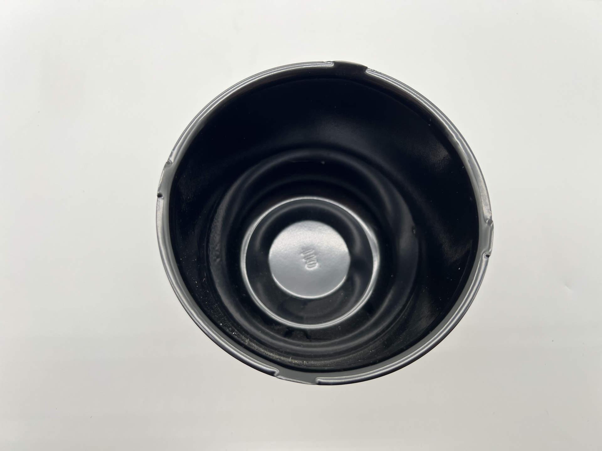 Cache moyeu fermé acier noir pour jantes acier avec centrage 110mm N4-Offroad – Image 3