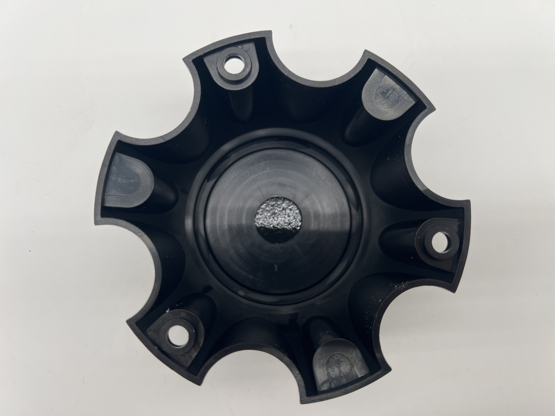 Cache moyeu fermé plastique noir pour jante acier entraxe 6x114.3 N4-Offroad – Image 3