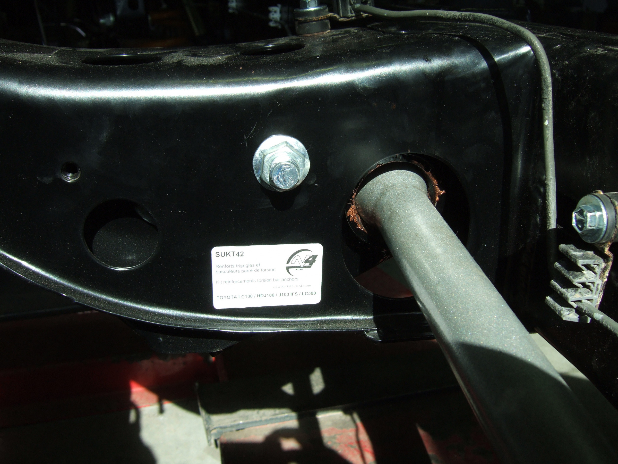 Kit de renforts de basculeurs et triangles  souder pour Toyota Land Cruiser HDJ100 N4-Offroad – Image 4