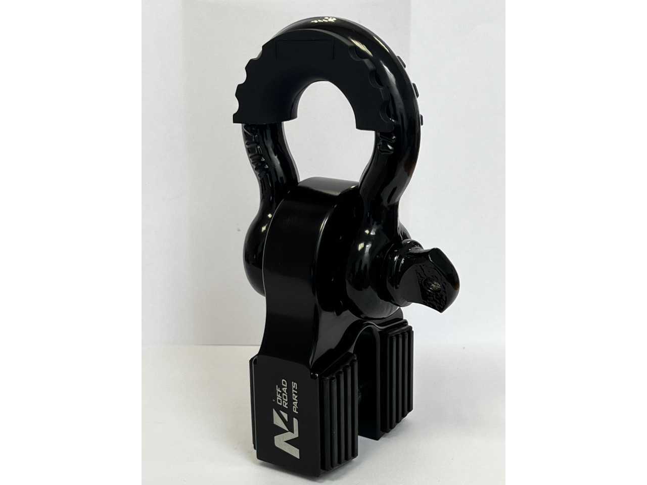 Arrêt de corde 10T en aluminium anodisé noir pour fixation manille N4-Offroad – Image 3