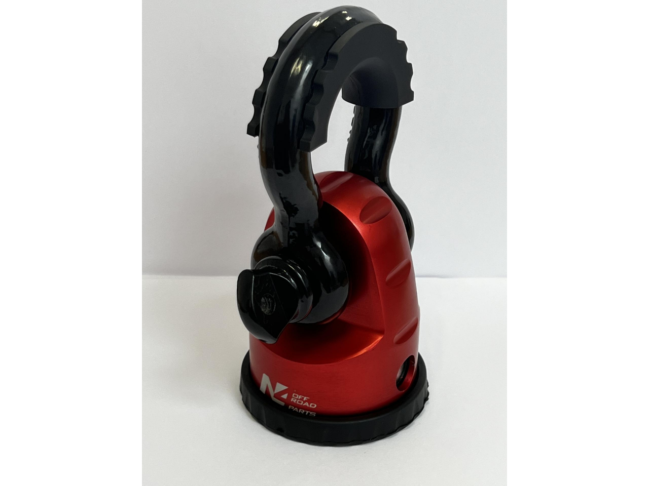 Arrêt de corde 8T en aluminium anodisé rouge pour fixation manille N4-Offroad – Image 3
