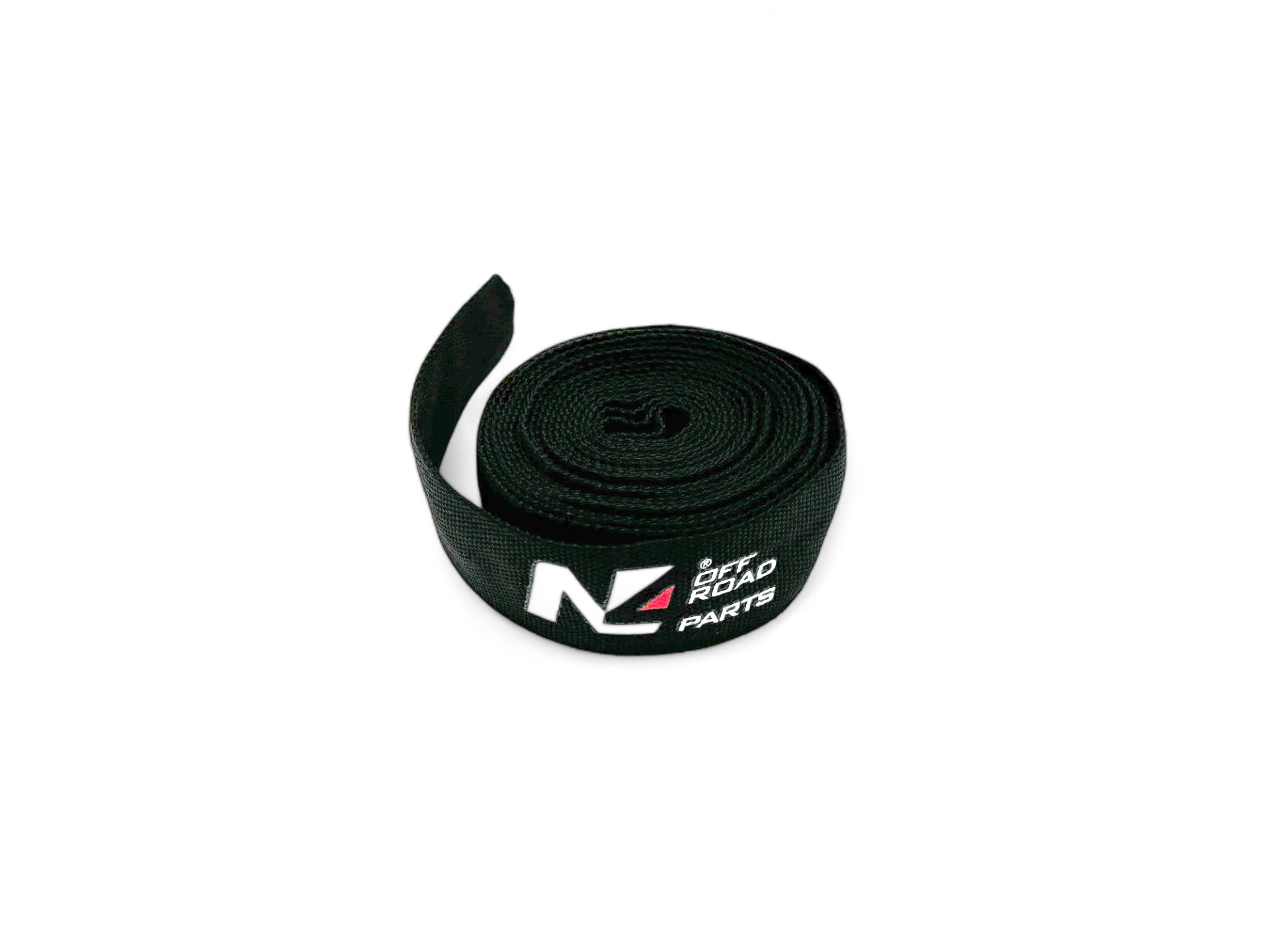 Protection de corde synthétique coté crochet de treuil noire 12mm x 3M N4-Offroad – Image 3