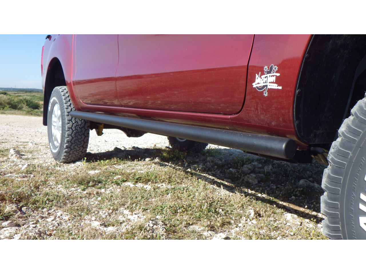 Protections tubulaires de bas de caisse Ford Ranger N4-Offroad – Image 3