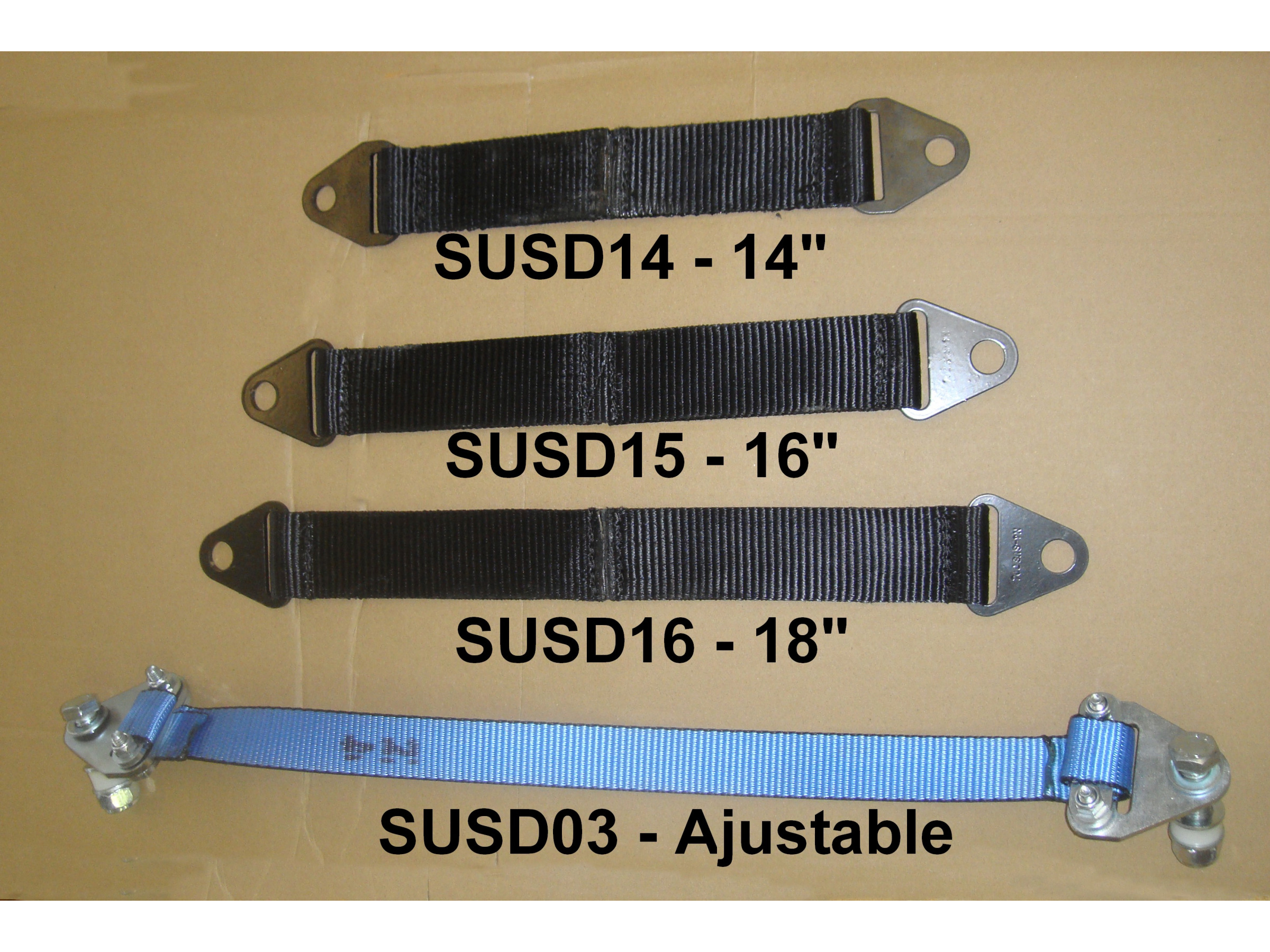 Kit de paire de sangles anti-dbattement  visser 340mm N4-Offroad – Image 4