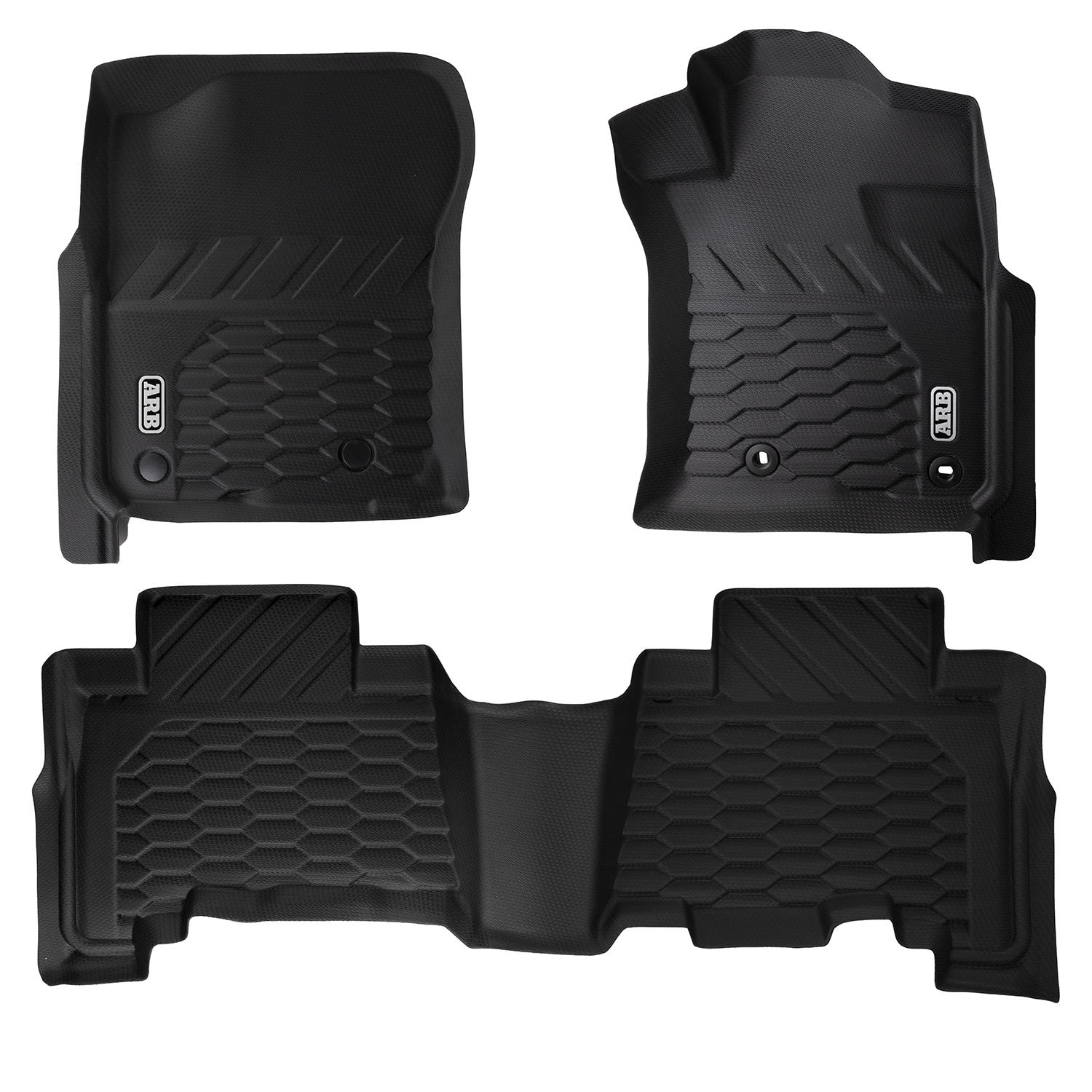 FLOOR MATS FRONT AND REAR SET SUITS PRADO 150 – Image 4