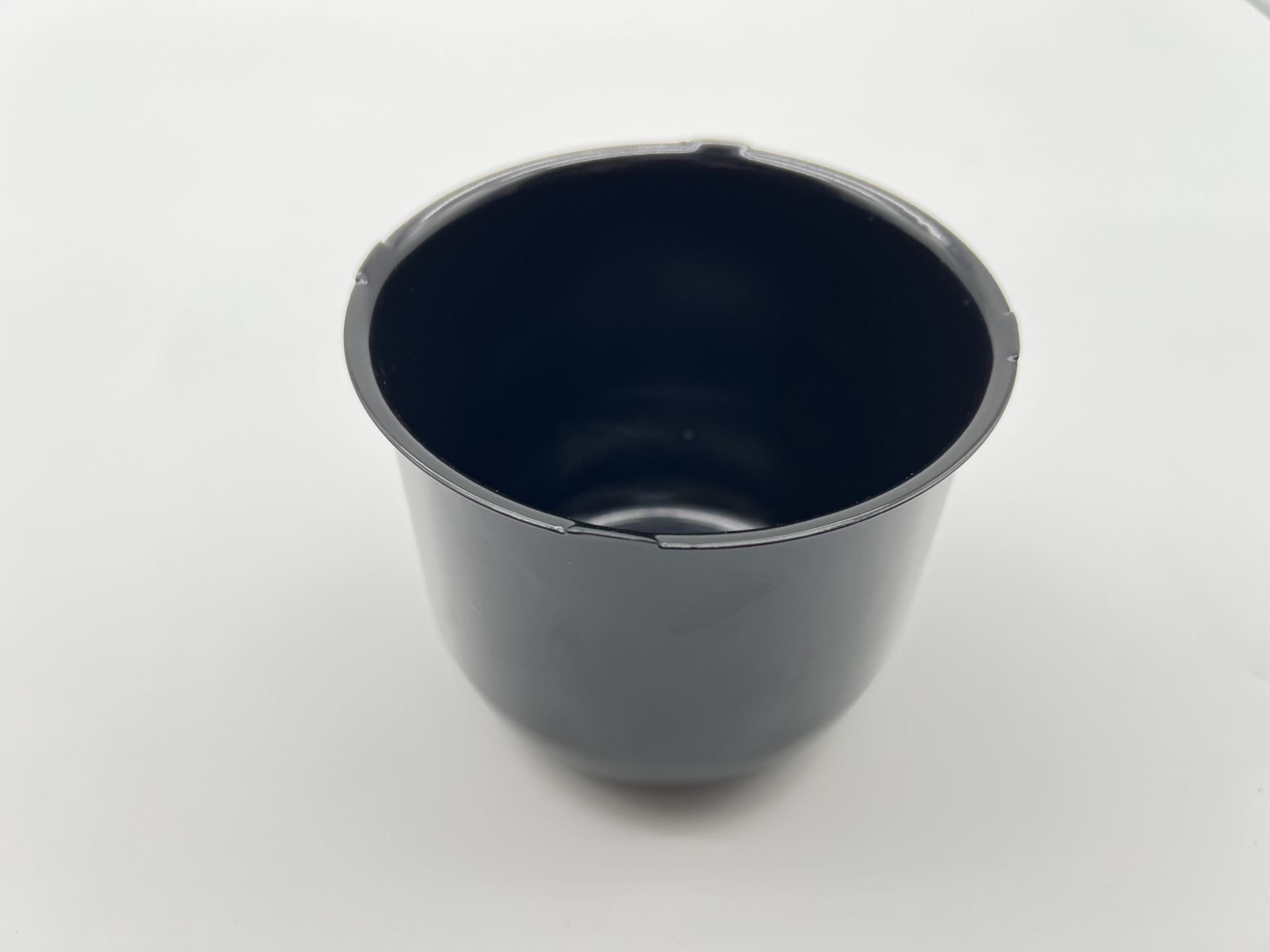 Cache moyeu fermé acier noir pour jantes acier avec centrage 110mm N4-Offroad – Image 4