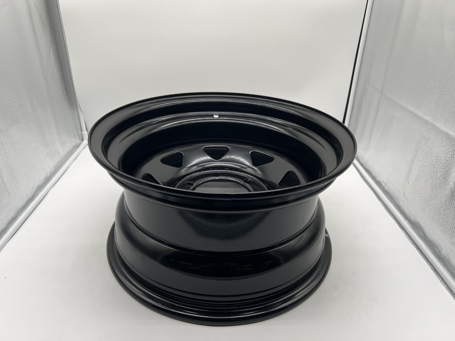 Jante acier Triangular noire 8X16 6x139.7 ET-25 CB110 pour Nissan Toyota Ford Mitsubishi N4-Offroad – Image 4