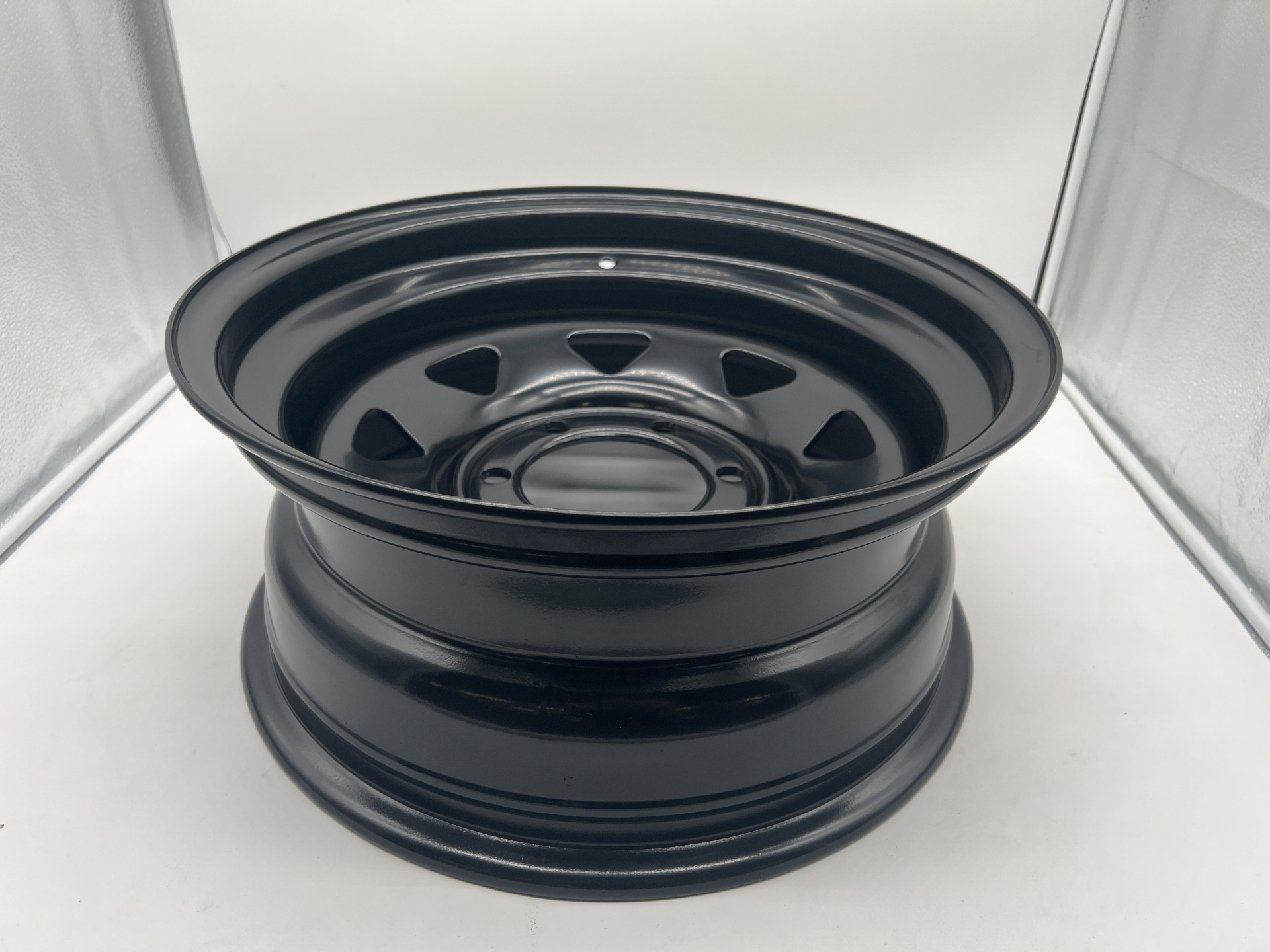 Jante acier Triangular noire 7X16 6x139.7 CB110 ET-20 Toyota Land Cruiser Nissan Patrol GR Mitsubishi L200 Pajero N4-Offroad – Image 9