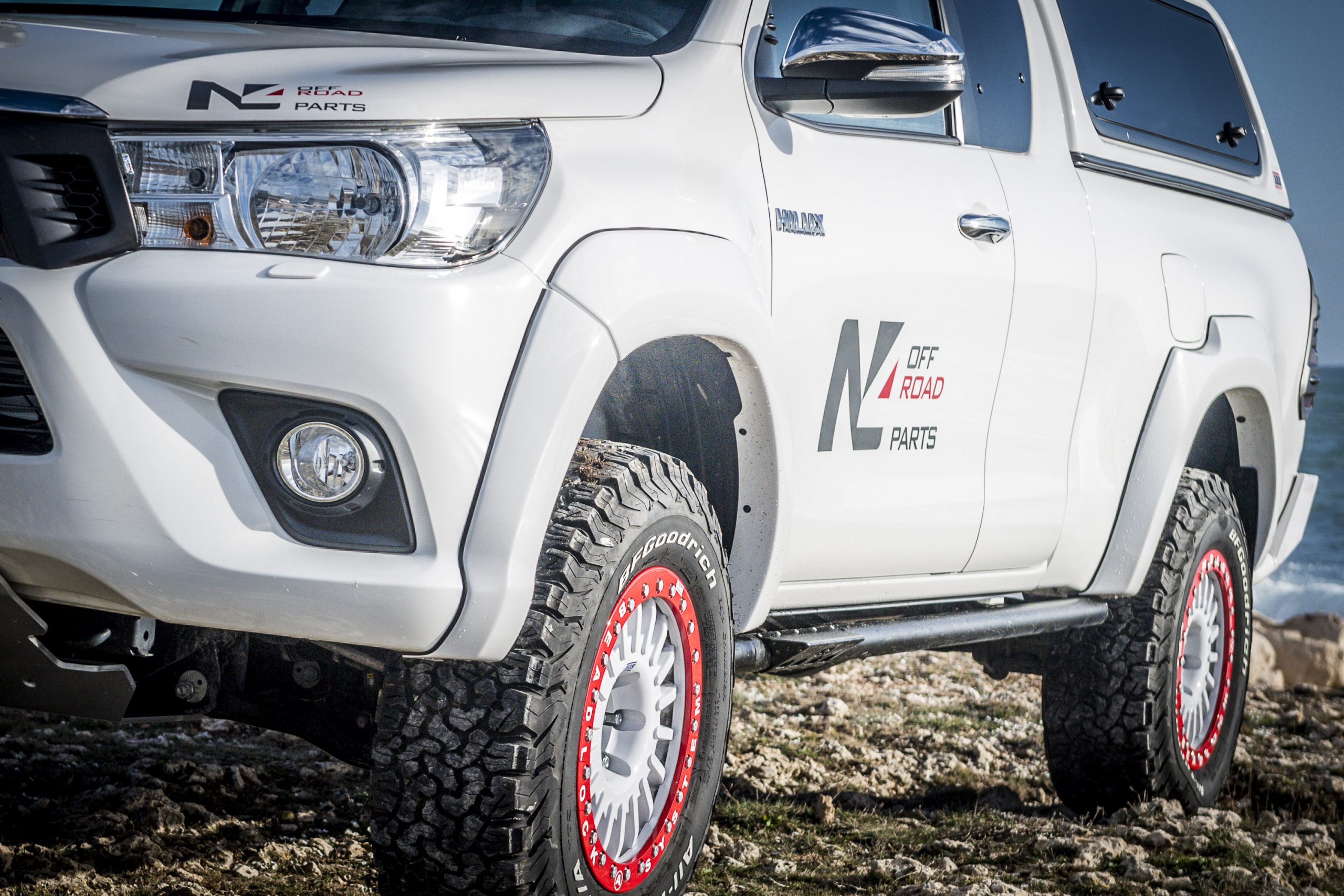 Protections tubulaires de bas de caisse Toyota Hilux Revo N4-Offroad – Image 4