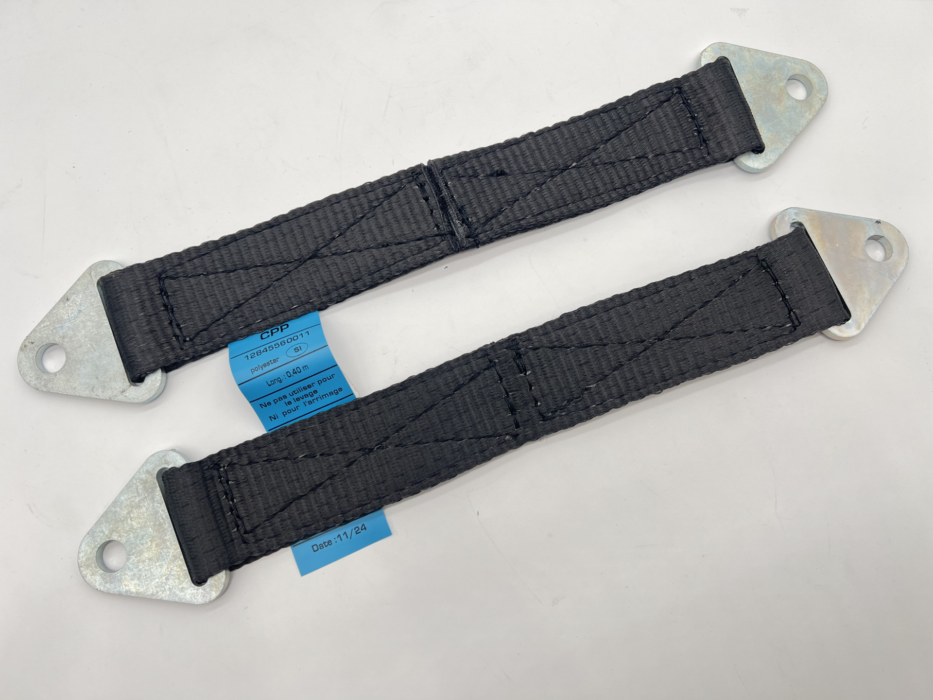 Kit de paire de sangles anti-dbattement  visser 395mm N4-Offroad