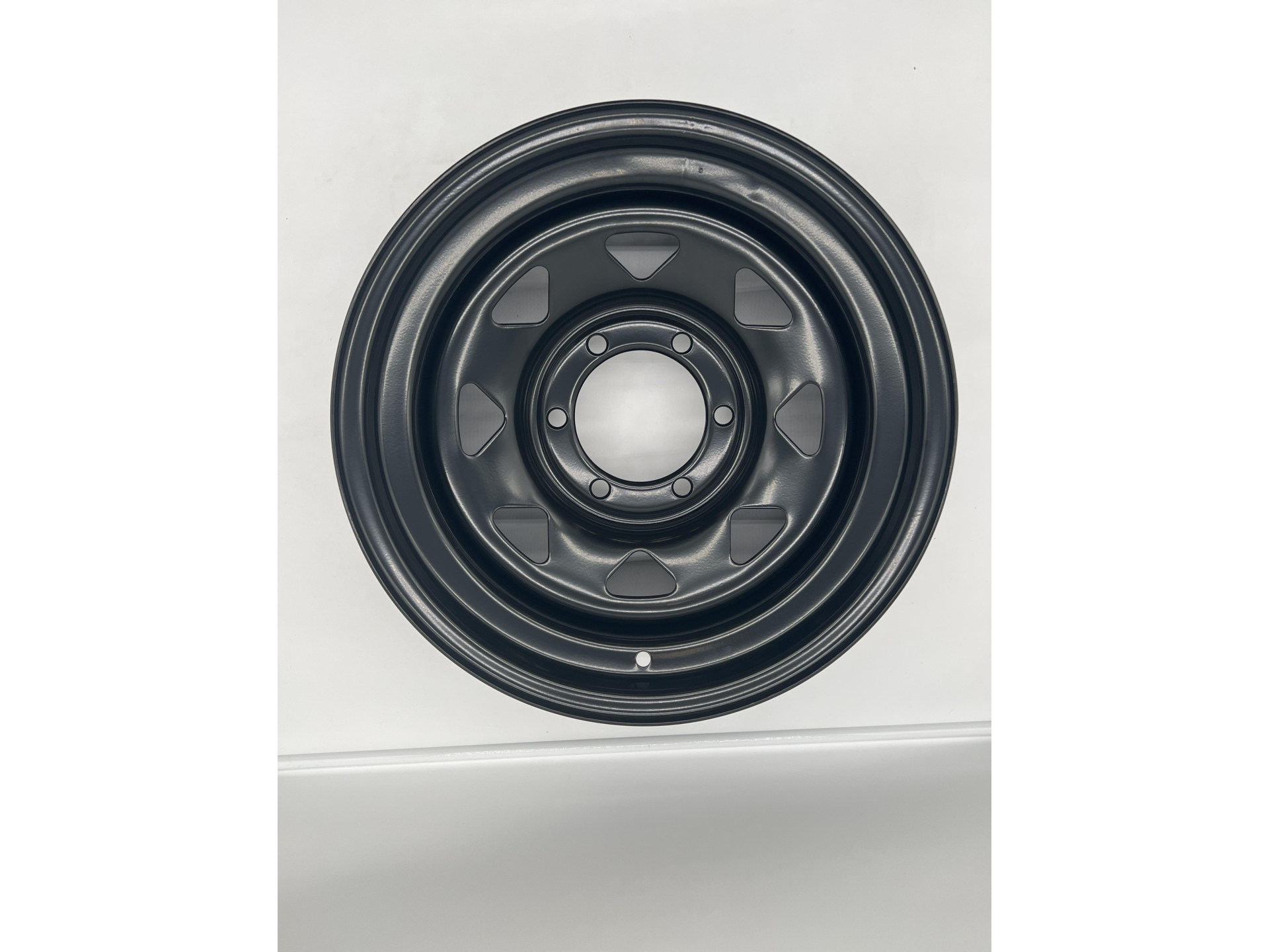 Jante acier Triangular noire 7X16 6x139.7 CB110 ET-20 Toyota Land Cruiser Nissan Patrol GR Mitsubishi L200 Pajero N4-Offroad – Image 10