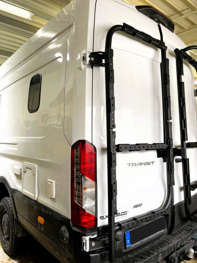 Porte tous tubulaire modulable en aluminium Iveco Daily, Ford Transit, Mercedes W906, W907, Crafter I et II, Ducato, Jumper, Boxer, – Image 9