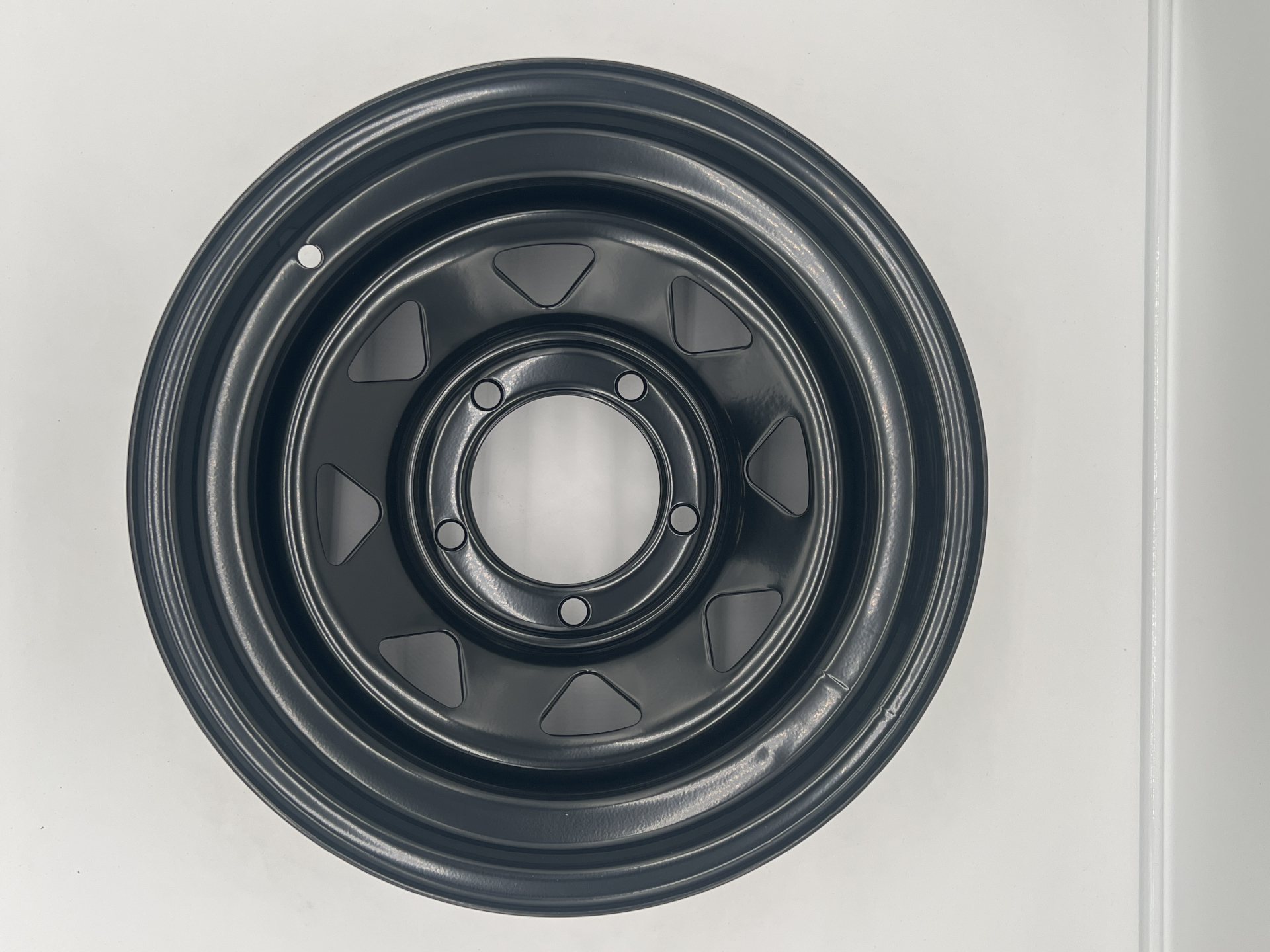 Jante acier Triangular noire 7X15 5x139.7 ET-6 CB108 Suzuki Jimny & Samurai – Image 8