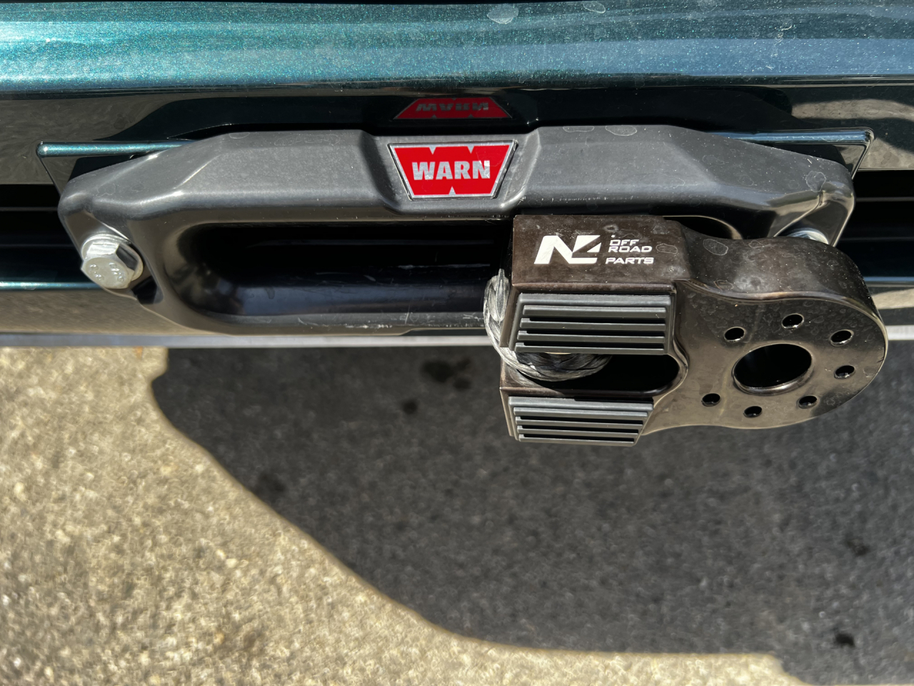 Arrêt de corde 10T en aluminium anodisé rouge pour fixation manille N4-Offroad – Image 7