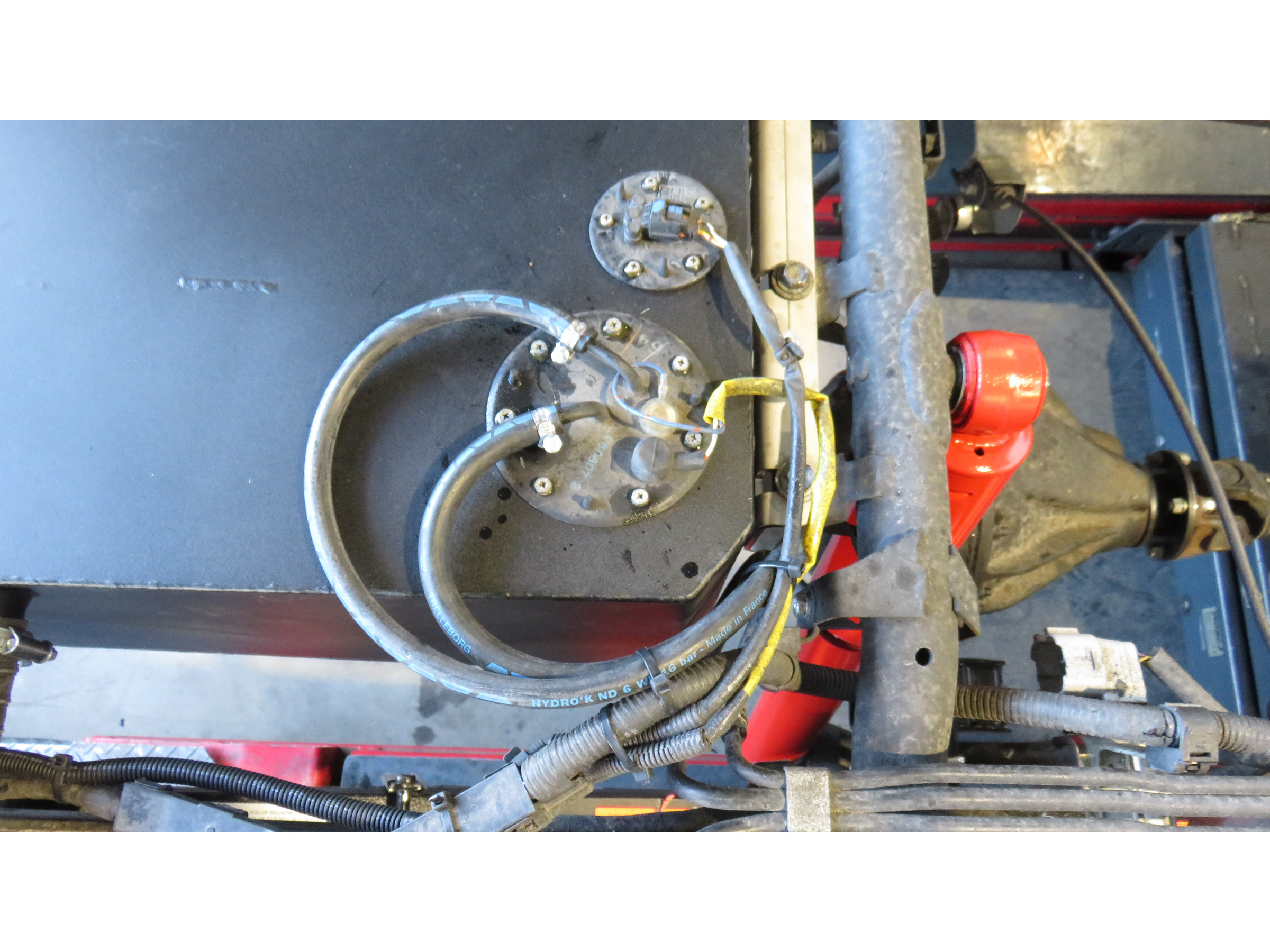 Réservoir supplémentaire auxiliaire inox 160L Toyota HZJ78 et HZJ79 simple cabine N4-Offroad – Image 8