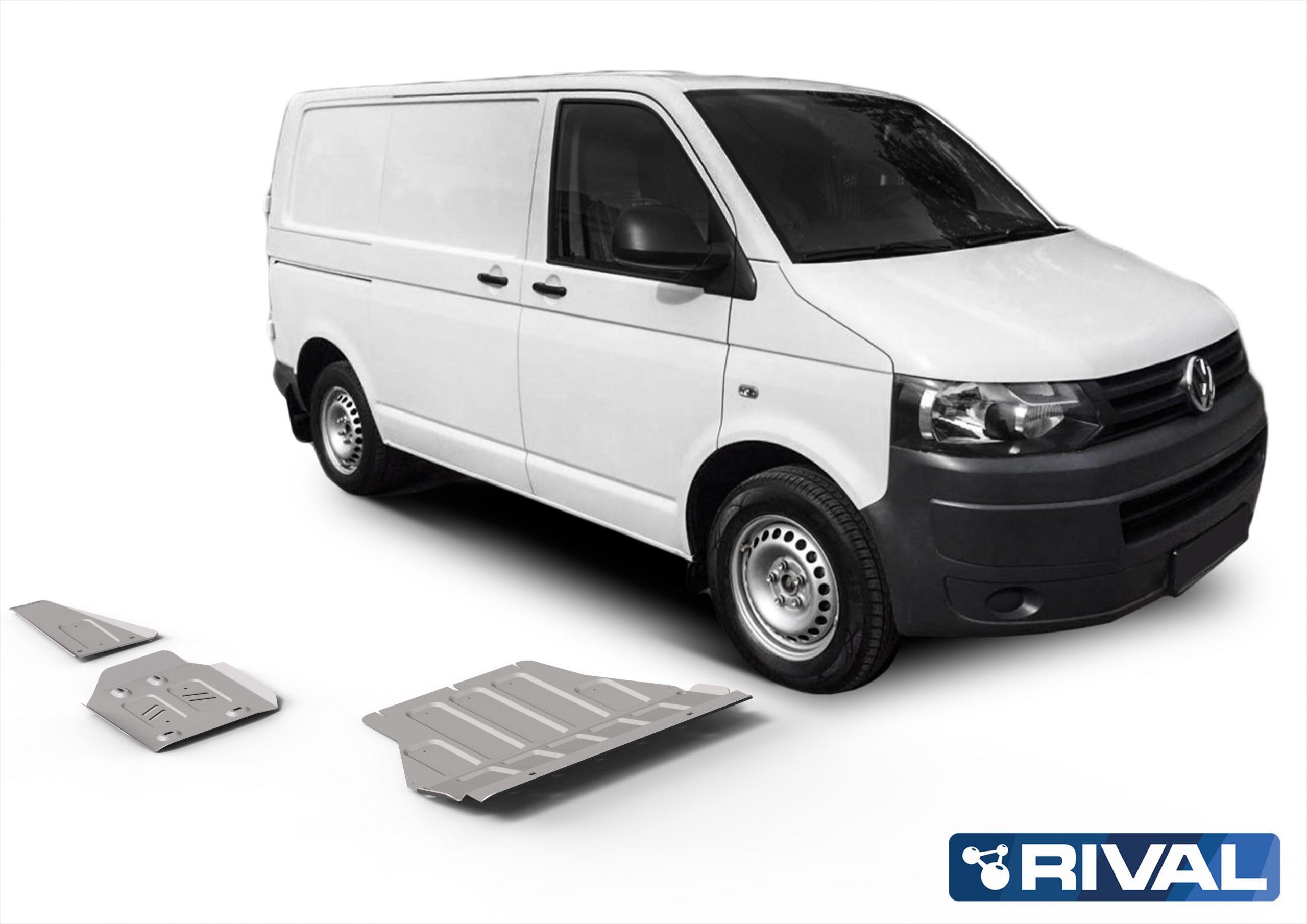 PLAQUE PROTECTION RIVAL ECHAPPEMENT VW T6 (avec AdBlue)   (bN22)