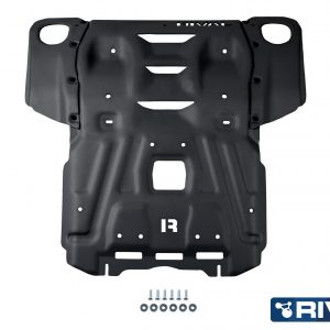 PLAQUE PROTECTION 3 mm RIVAL ACIER MOTEUR + RADIA TOYOTA HILUX 2015+