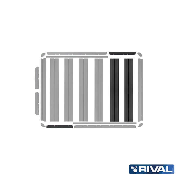 GALERIE MODULABLE RIVAL SUZUKI JIMNY 2018->  EXTENSION  1715x1350mm