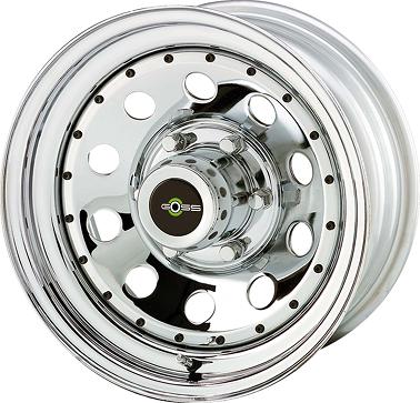 JANTE GOSS MODULAR CHROME 10X15 6x139.7 ET-44 CB110