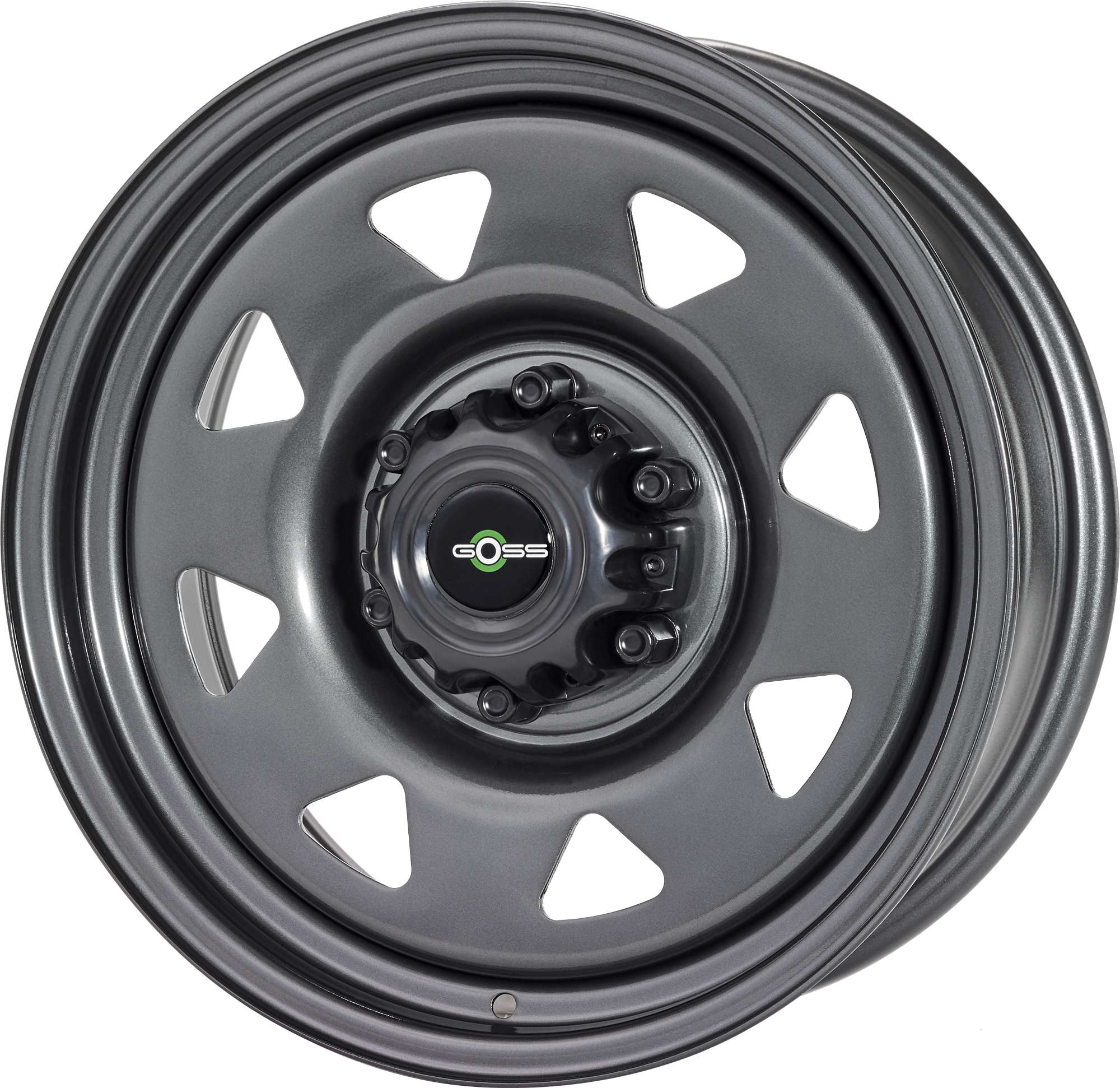 JANTE GOSS TRIANGULAR II GUN METAL GRAY 7X16  6x139.7 ET28 CB 100.1