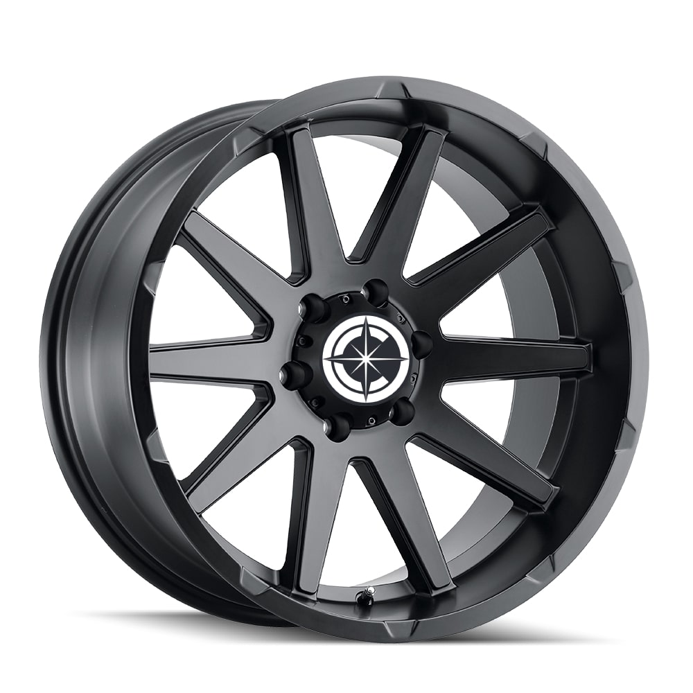 JANTE OC WHEELS 143 MATTE BLACK 9x17 5x127 ET-12 CB71.6