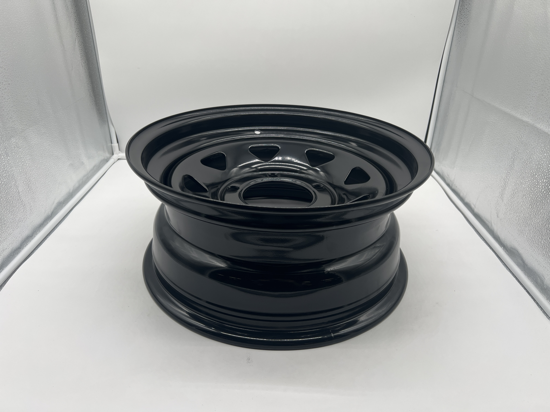 Jante acier Triangular noire 7X16 5x150 ET5 CB113 pour Toyota HZJ78 HZJ79 N4-Offroad – Image 12