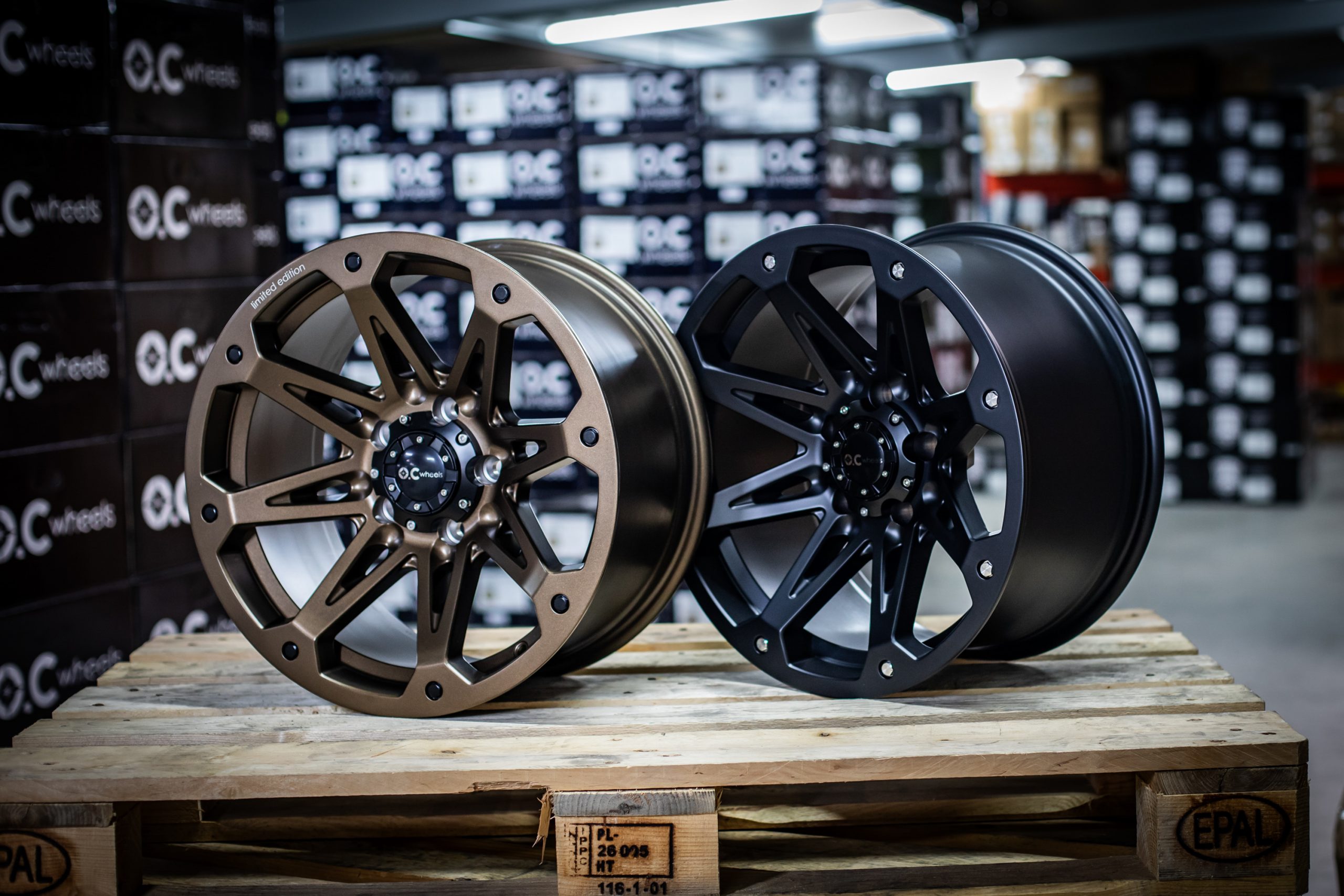 JANTE OC WHEELS 814 Gen3 9X18 5x127 ET12 CB71.6 MAT BLACK