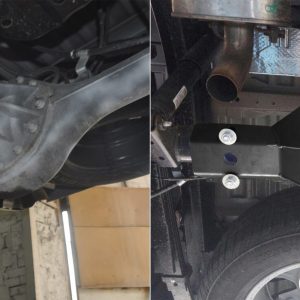 PLAQUE PROTECTION 3 mm RIVAL ACIER DIFFERENTIEL FORD RANGER 2016-2018