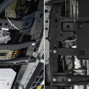 PLAQUE PROTECTION 3 mm RIVAL ACIER BOÎTE TRANSFERT FORD RANGER 2022-