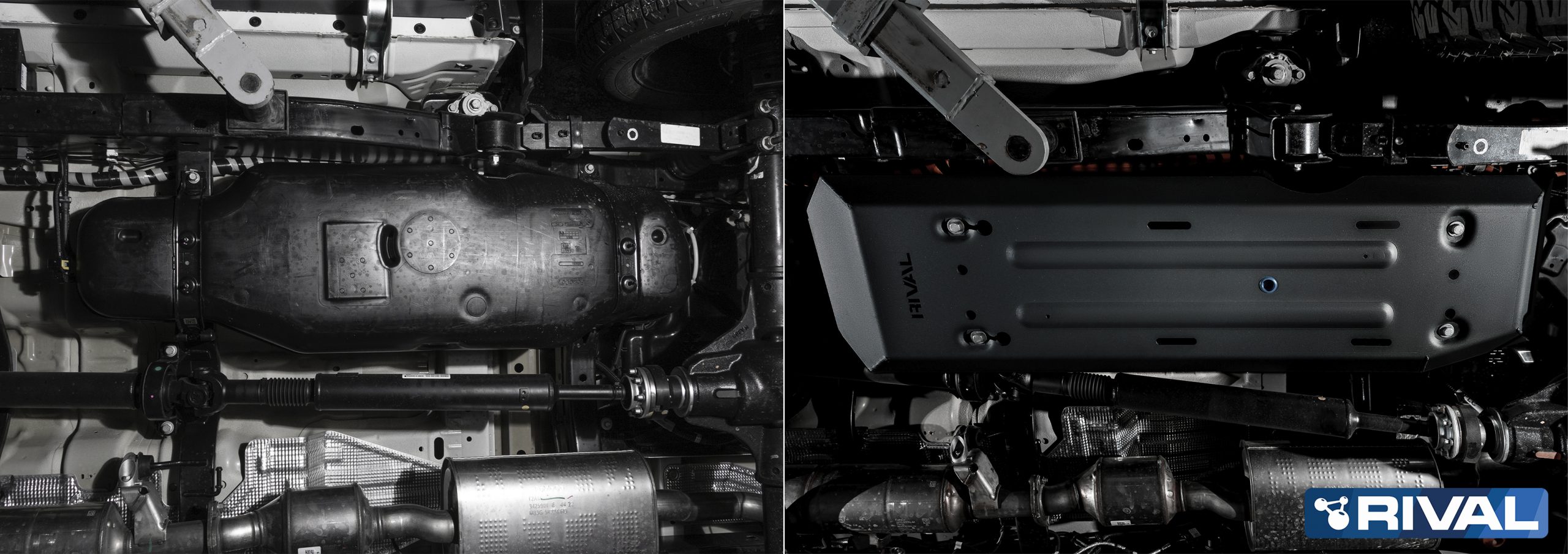 PLAQUE PROTECTION 3 mm RIVAL ACIER RESERVOIR FORD RANGER 2022-