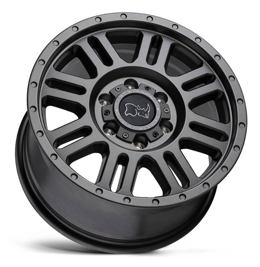 JANTE BLACK RHINO YELLOWSTONE 8x16 6x130 ET38 CB84.1 MATTE GUN METAL